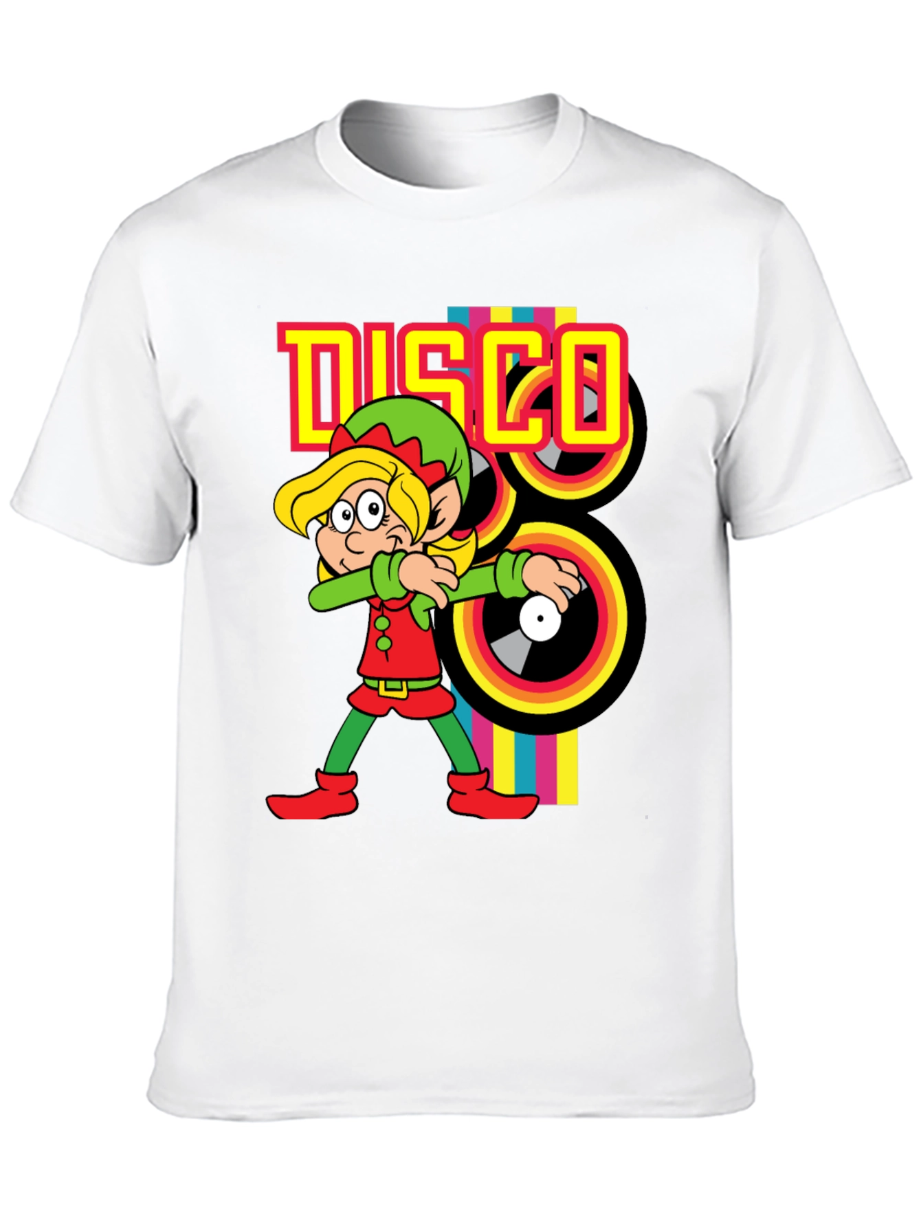 Retro Disco Elf T-Shirt