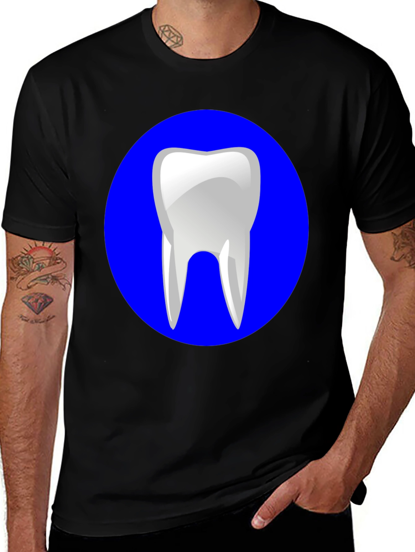 Tooth Graphic Tee - Dentist Gift