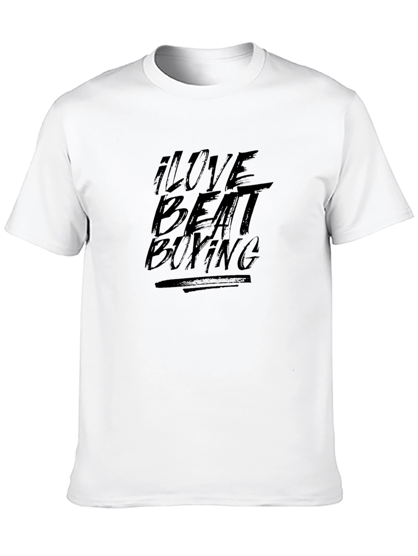 I Love Beat Boxing Black Graphic T-Shirt