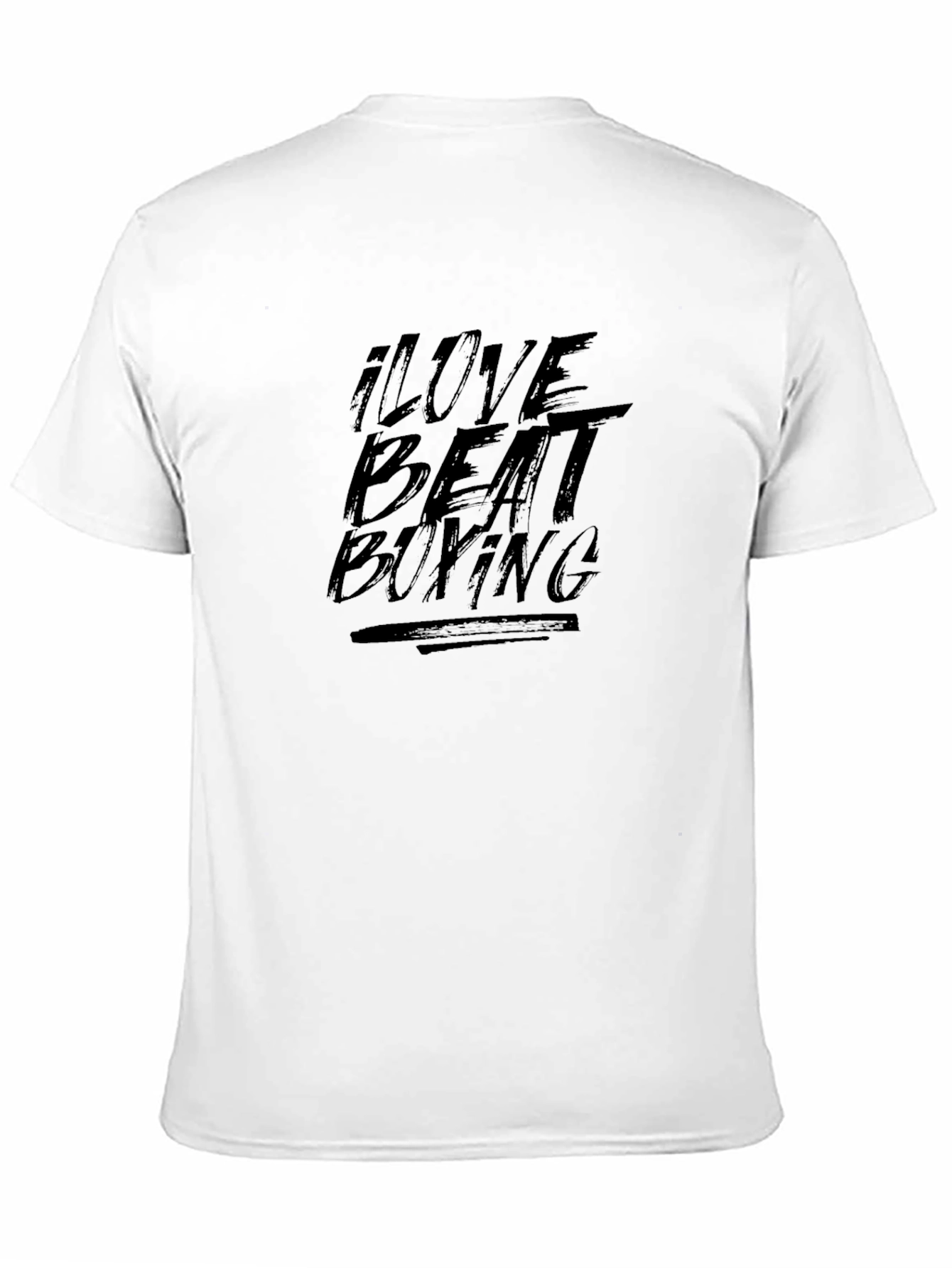 I Love Beat Boxing Black Graphic T-Shirt