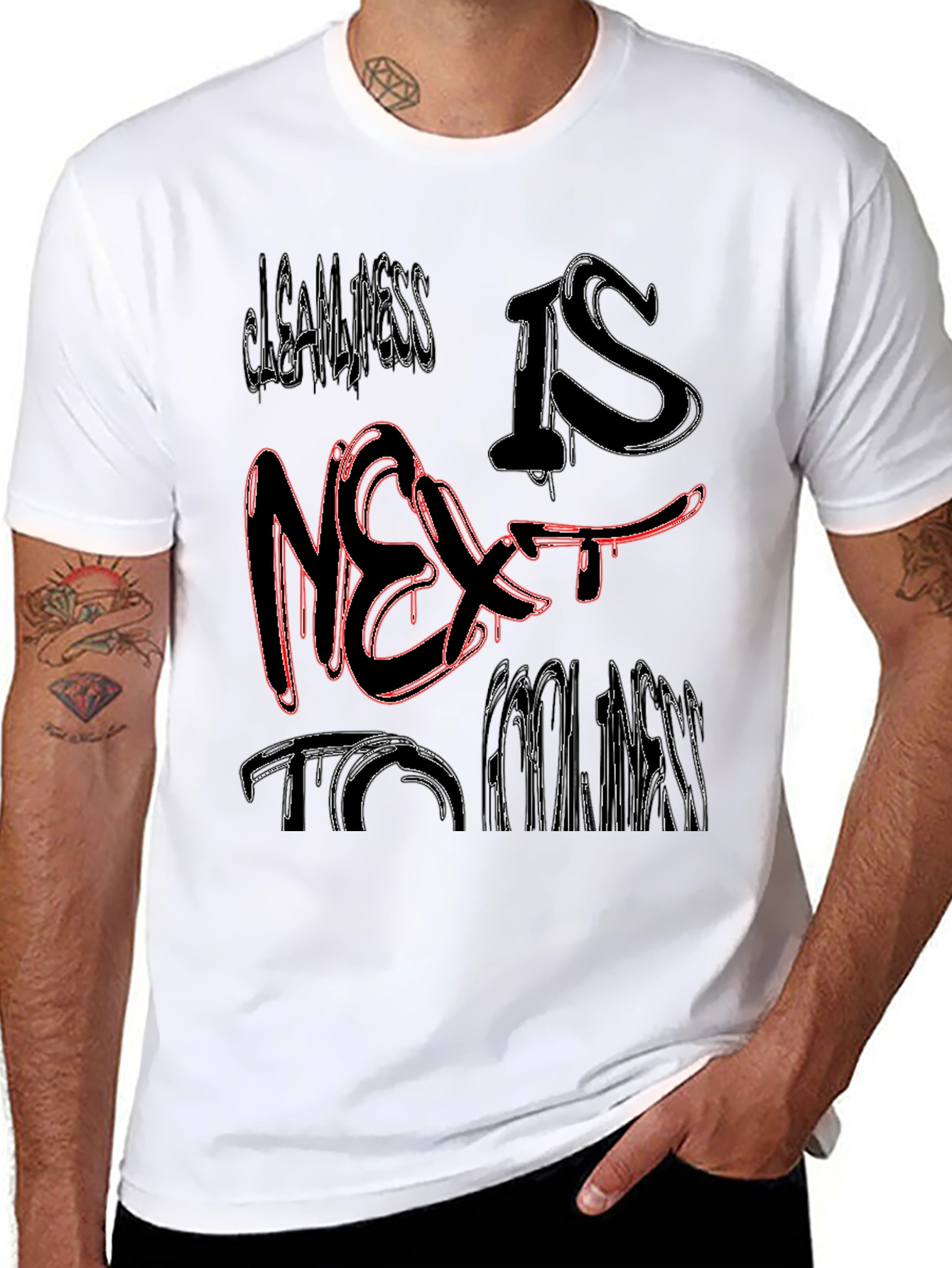 Cleanliness is Next to Coolness Graphic Tee