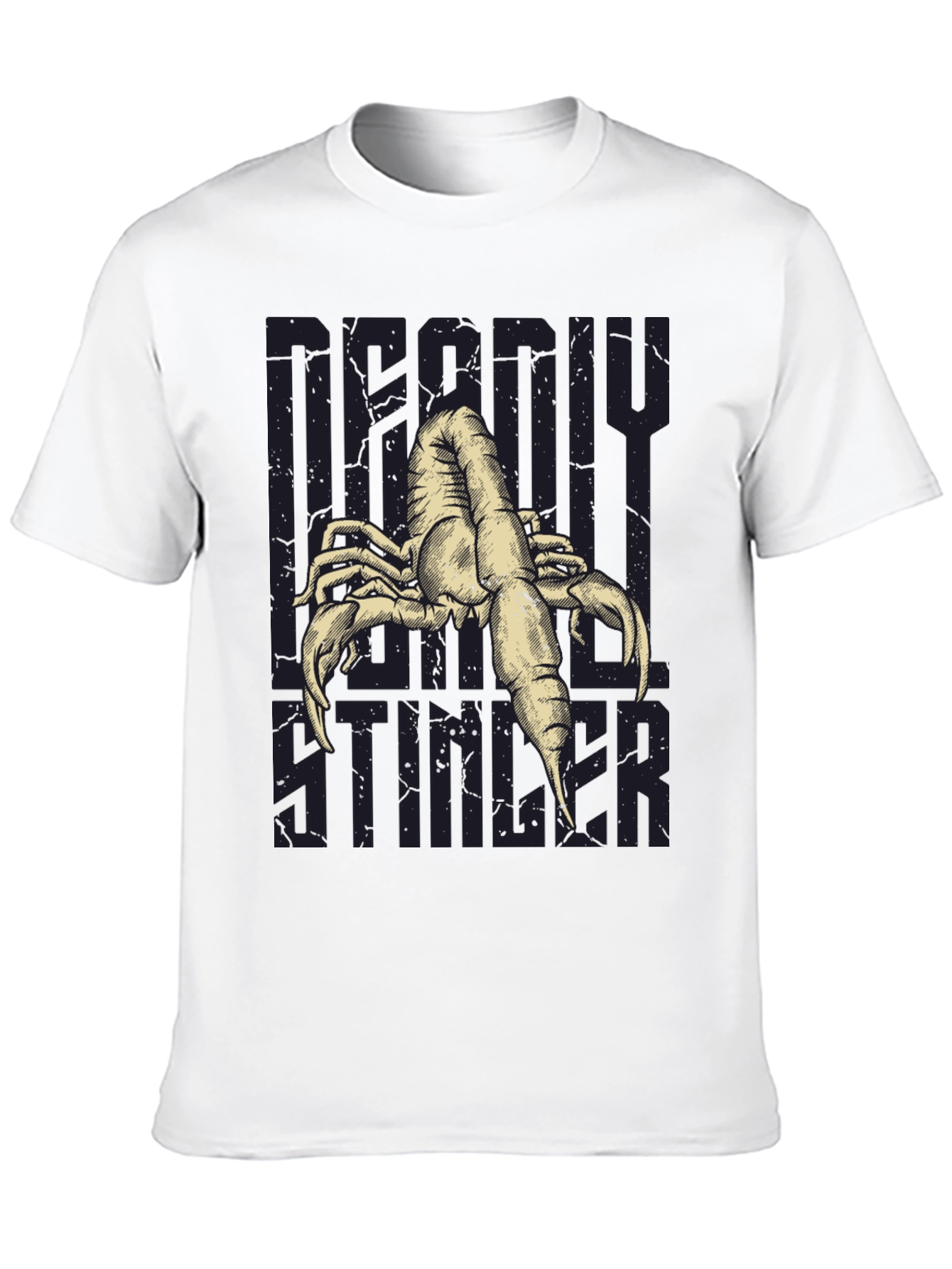 Deadly Stinger Scorpion Graphic T-Shirt