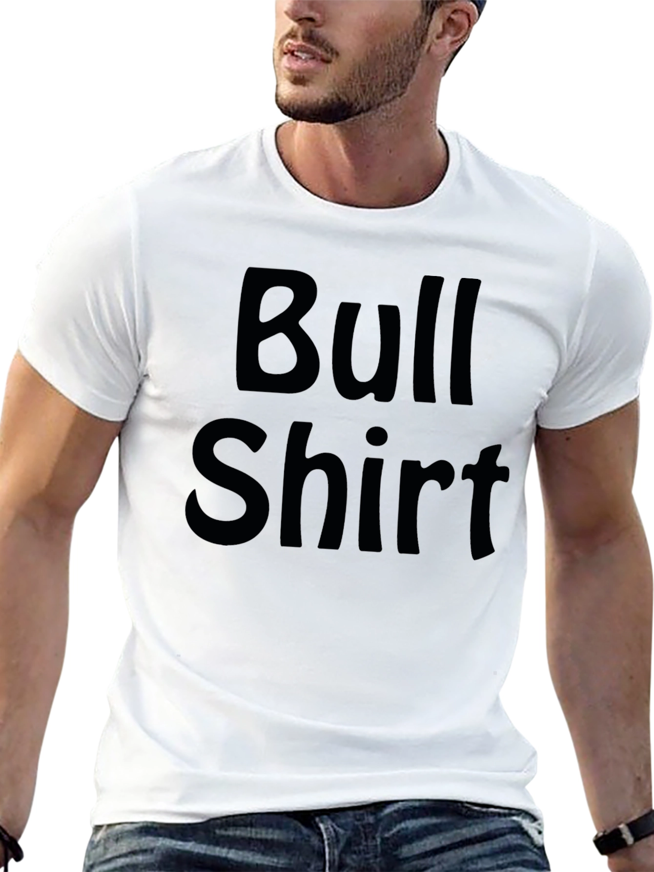 Bull Shirt Graphic Tee - Funny Sarcastic Mens T-Shirt