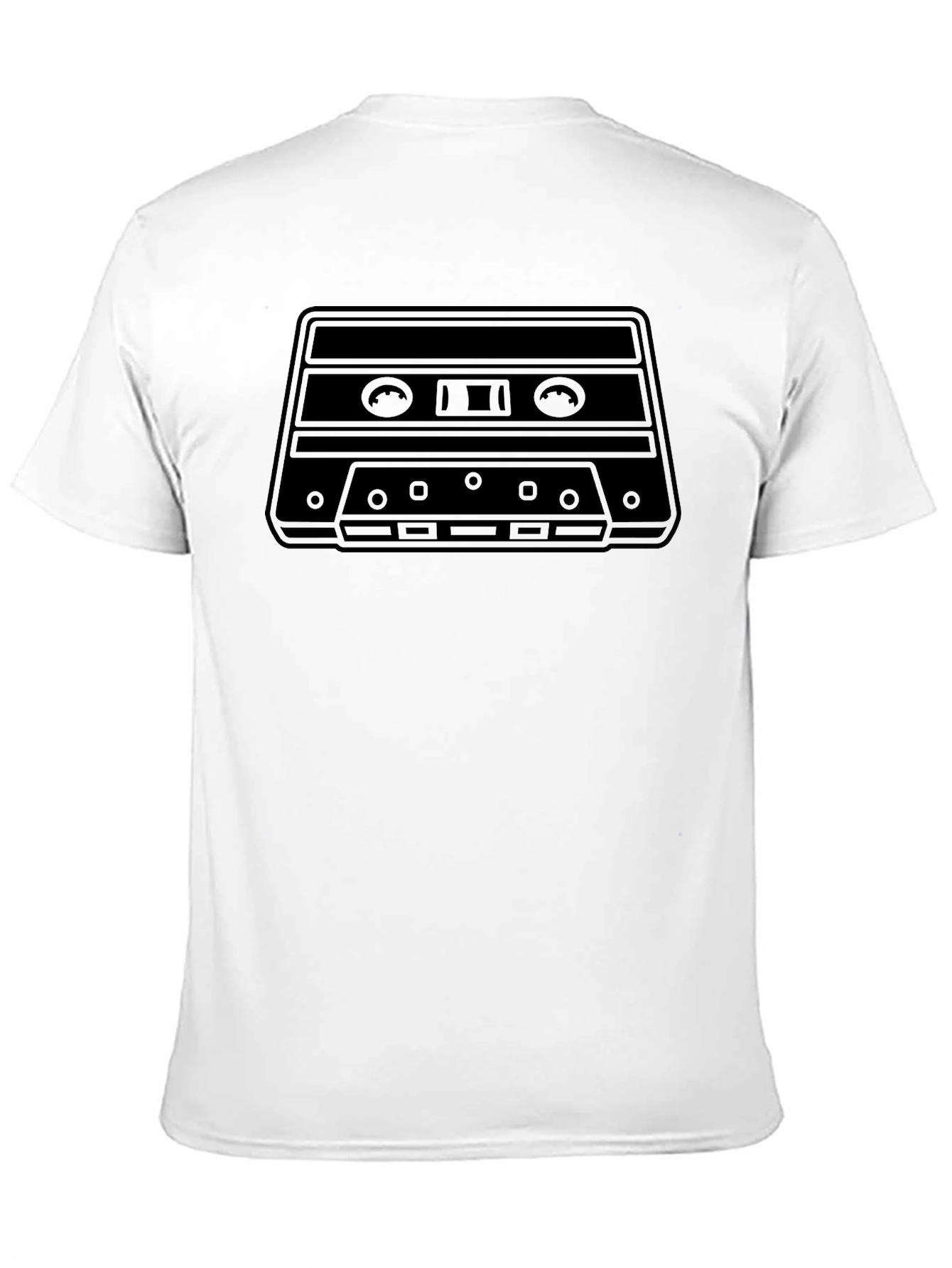 Retro Cassette Tape Graphic T-Shirt - Classic Style