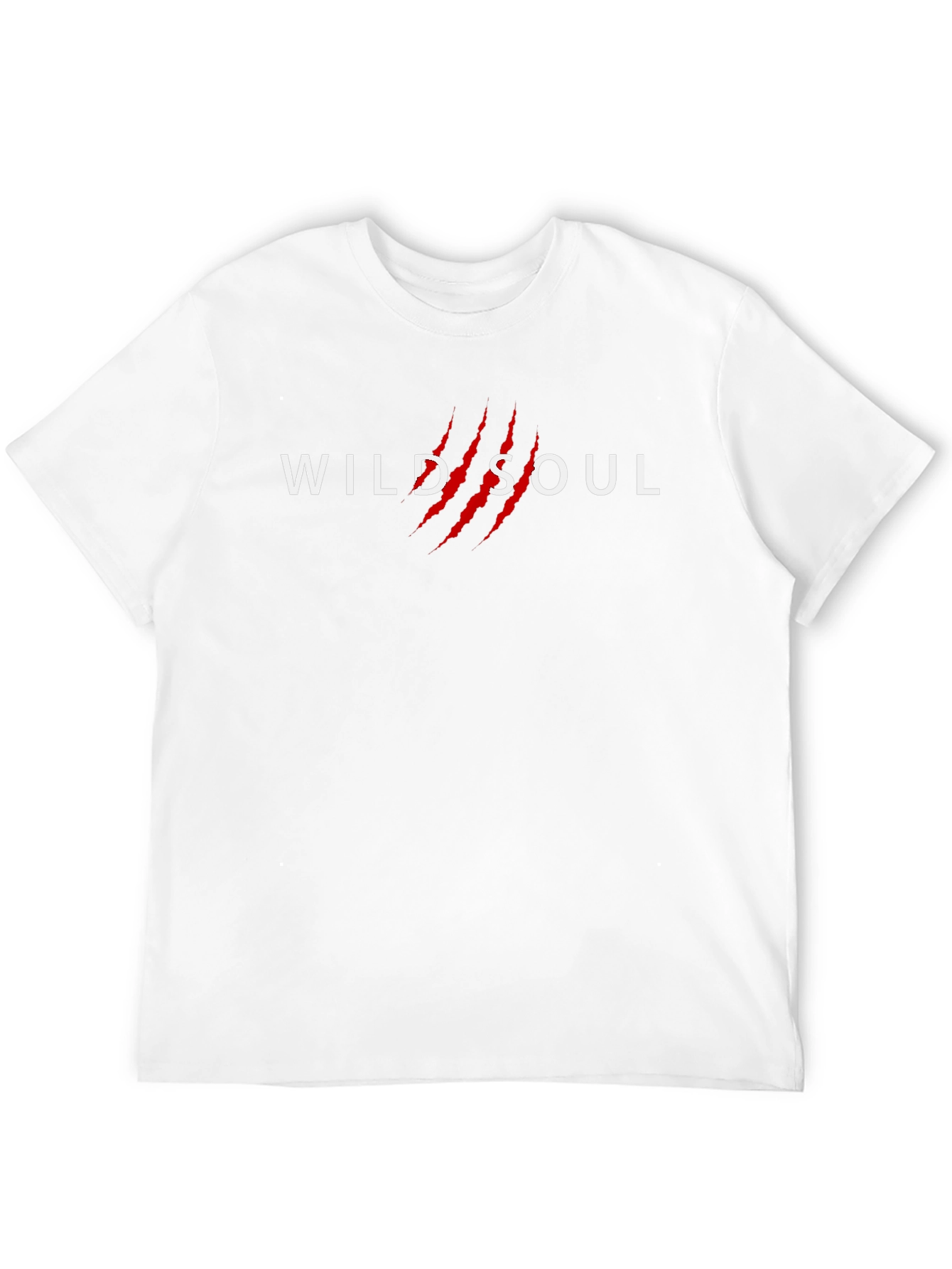 Wild Soul Graphic Tee - Black Cotton T-Shirt