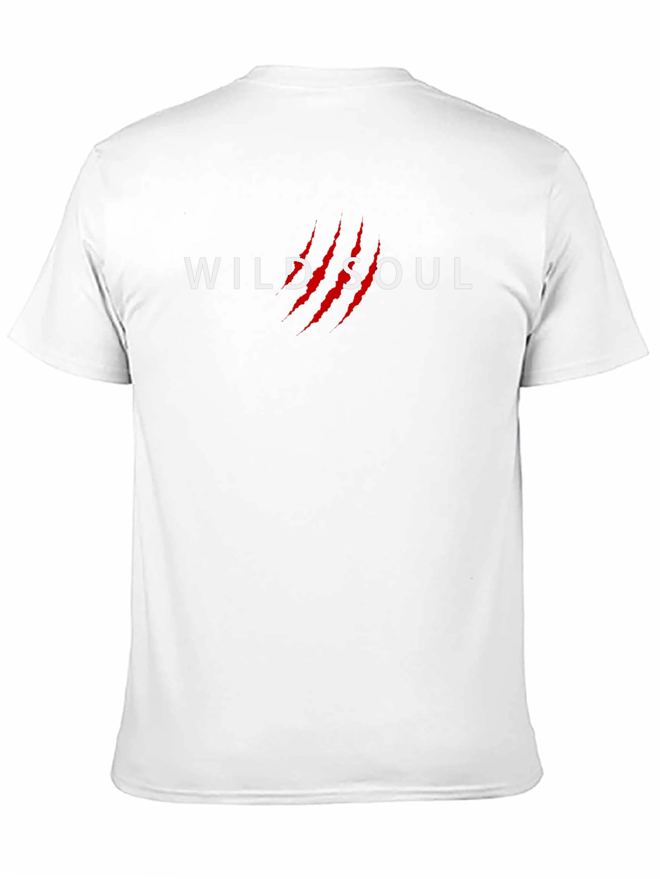Wild Soul Graphic Tee - Black Cotton T-Shirt