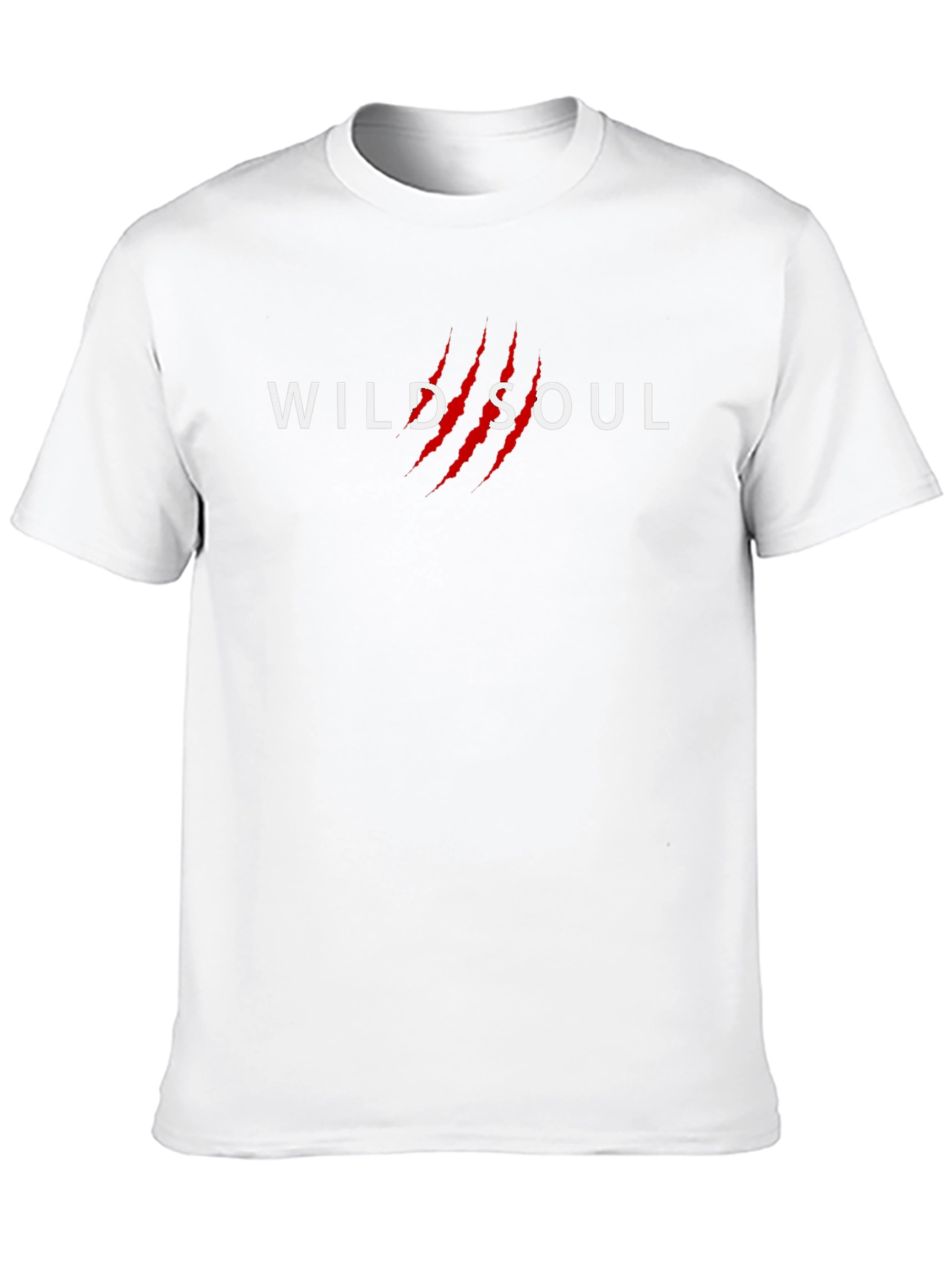 Wild Soul Graphic Tee - Black Cotton T-Shirt