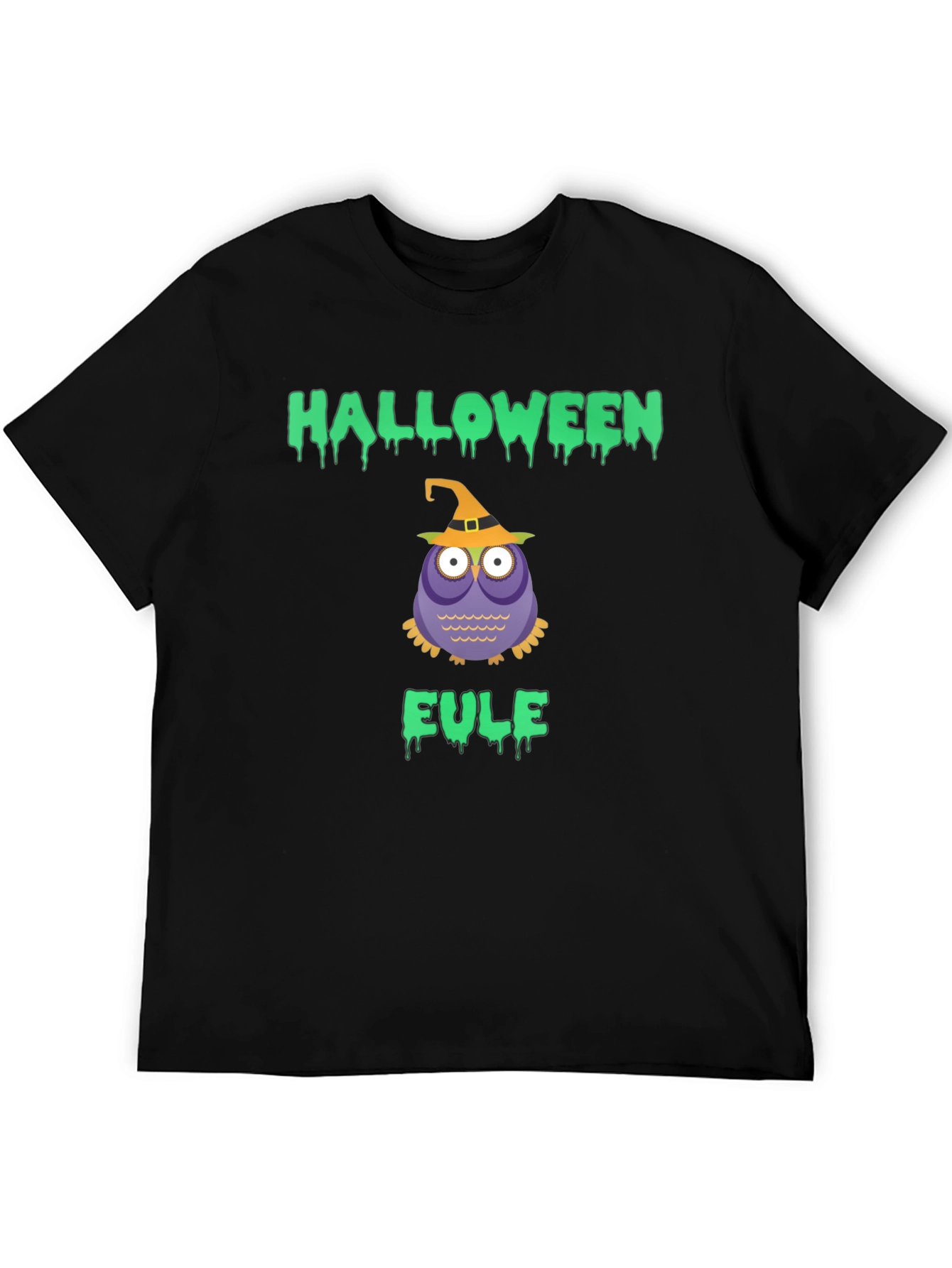 Halloween Owl T-Shirt - Eule Witch Tee