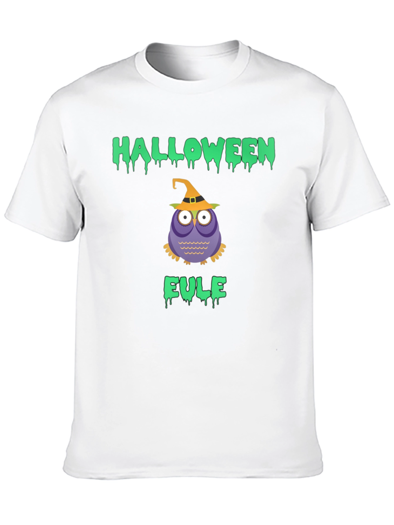 Halloween Owl T-Shirt - Eule Witch Tee