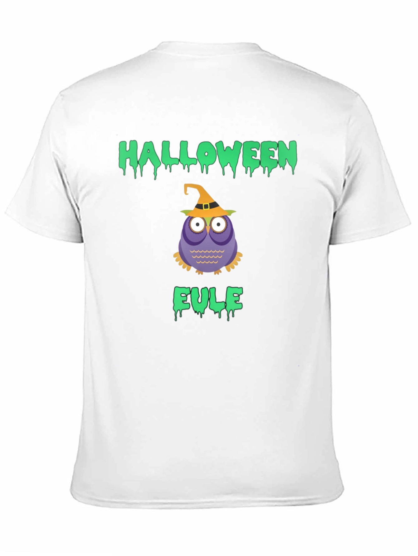 Halloween Owl T-Shirt - Eule Witch Tee