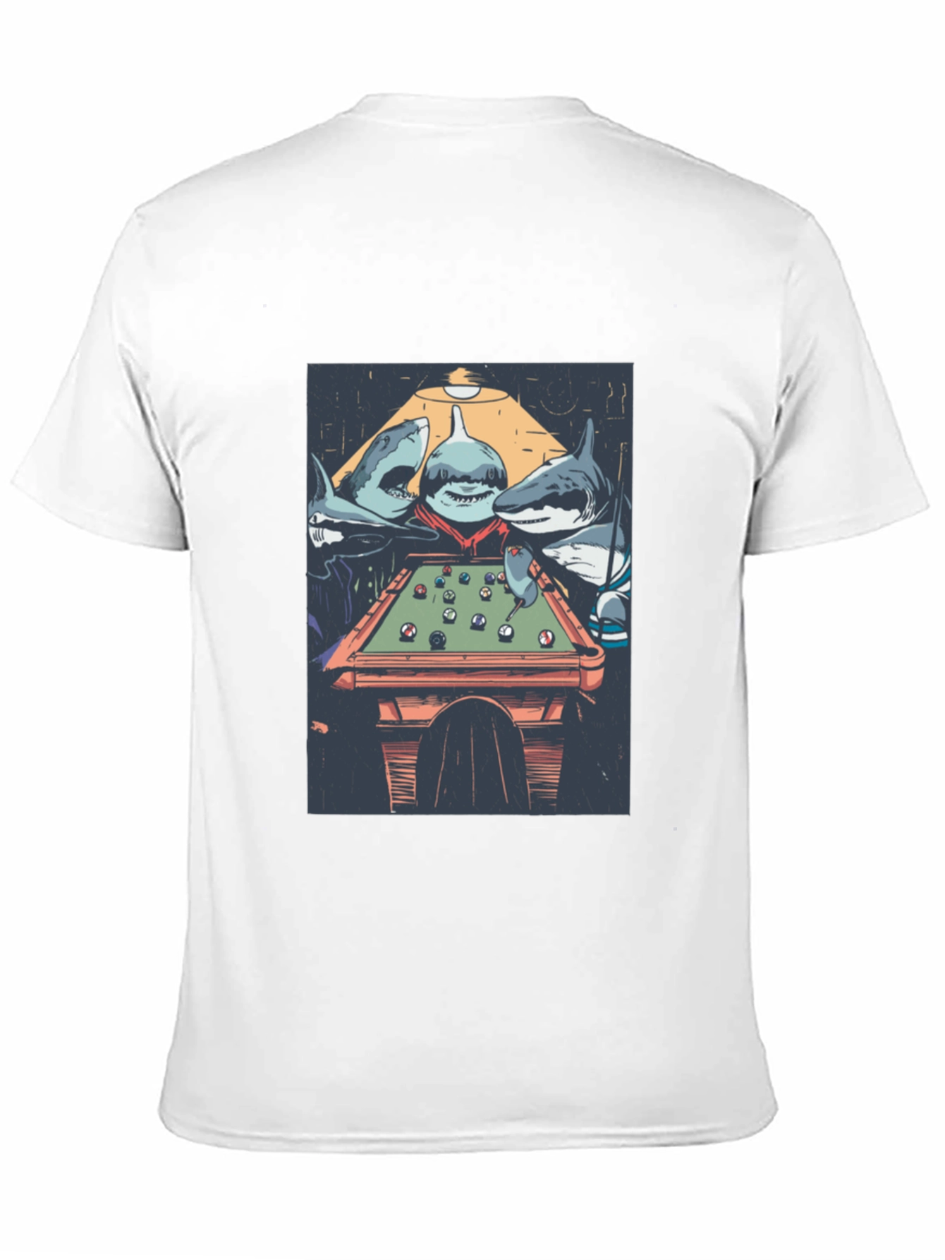 Shark Pool T-Shirt - Unique Graphic Tee