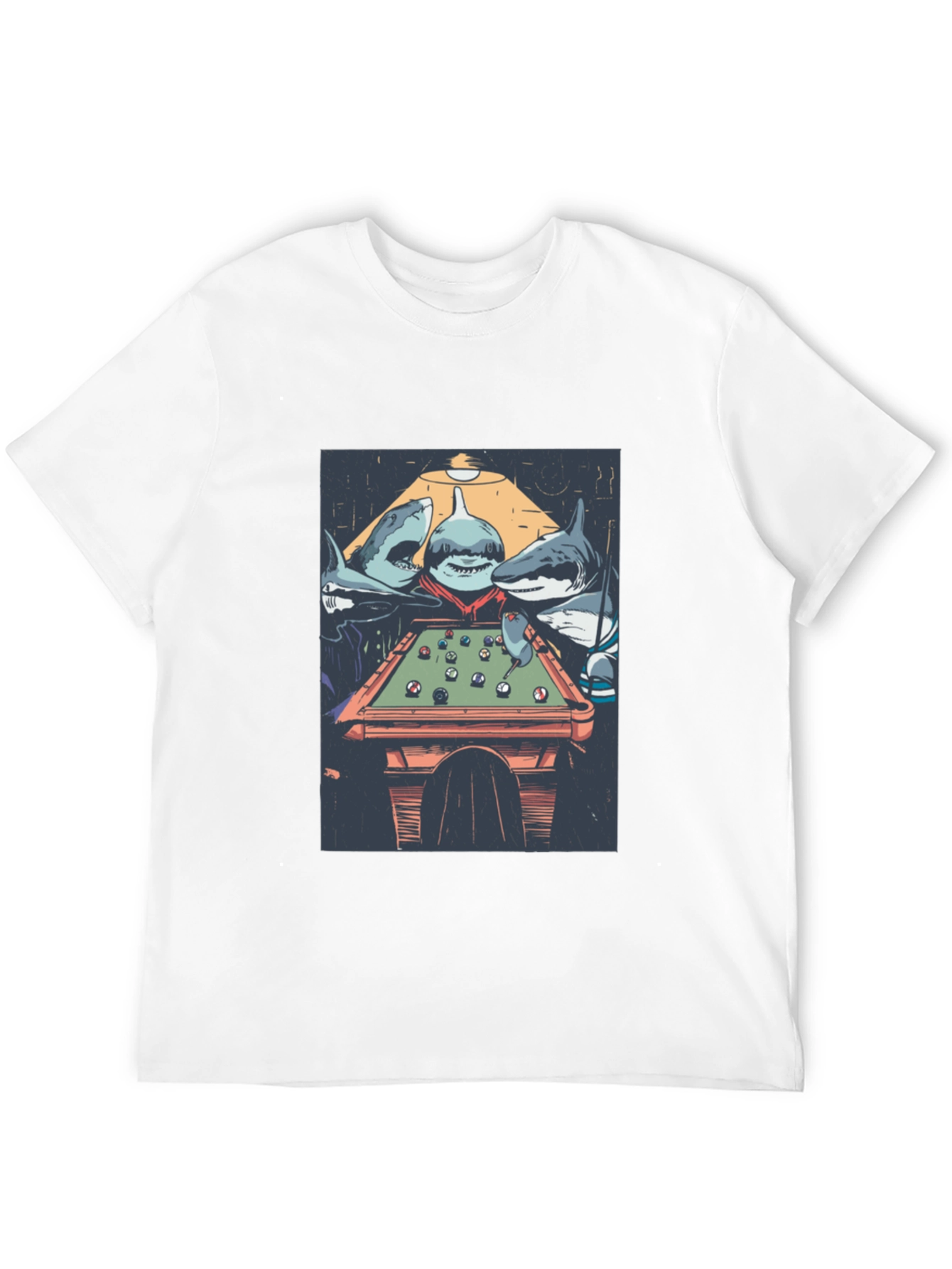 Shark Pool T-Shirt - Unique Graphic Tee