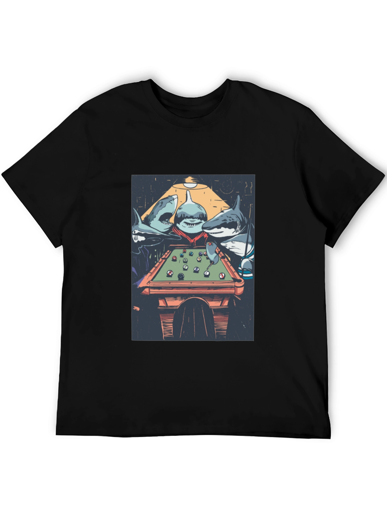 Shark Pool T-Shirt - Unique Graphic Tee