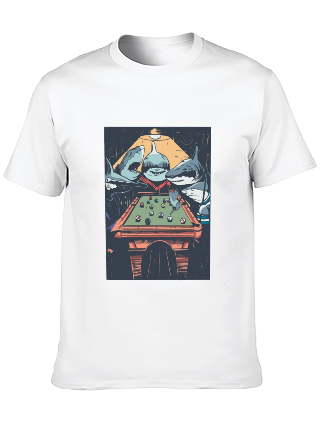 Shark Pool T-Shirt - Unique Graphic Tee