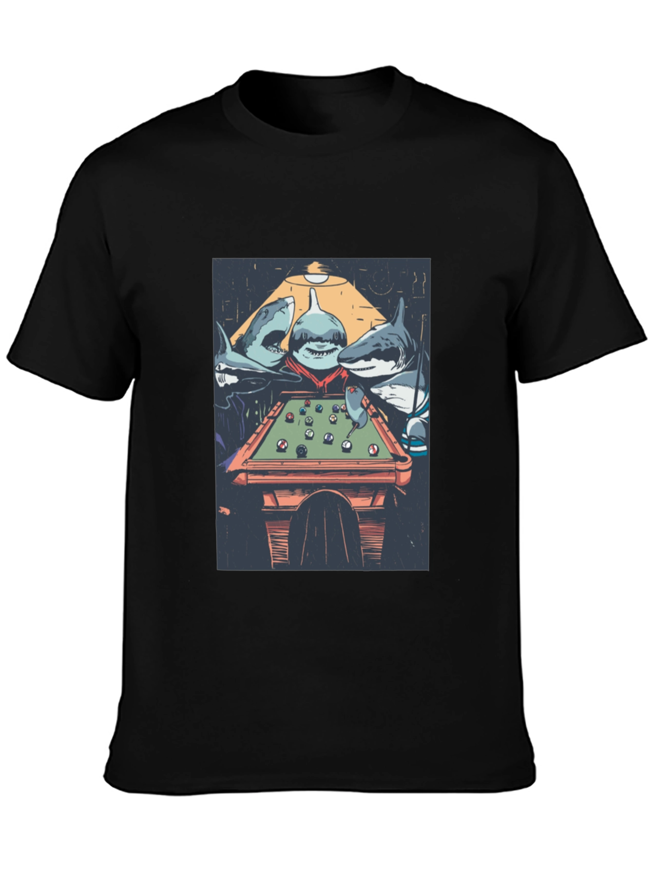 Shark Pool T-Shirt - Unique Graphic Tee