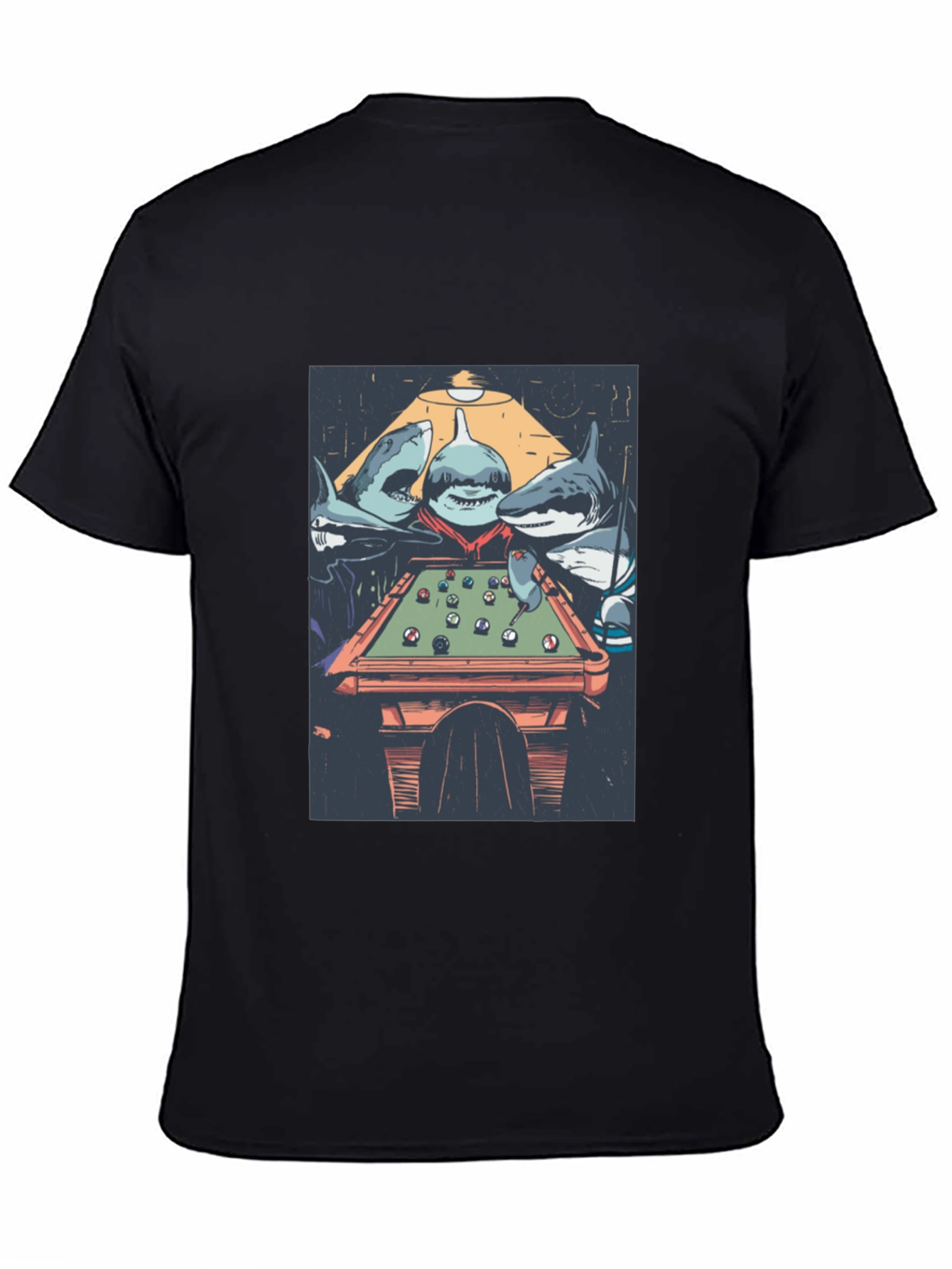 Shark Pool T-Shirt - Unique Graphic Tee