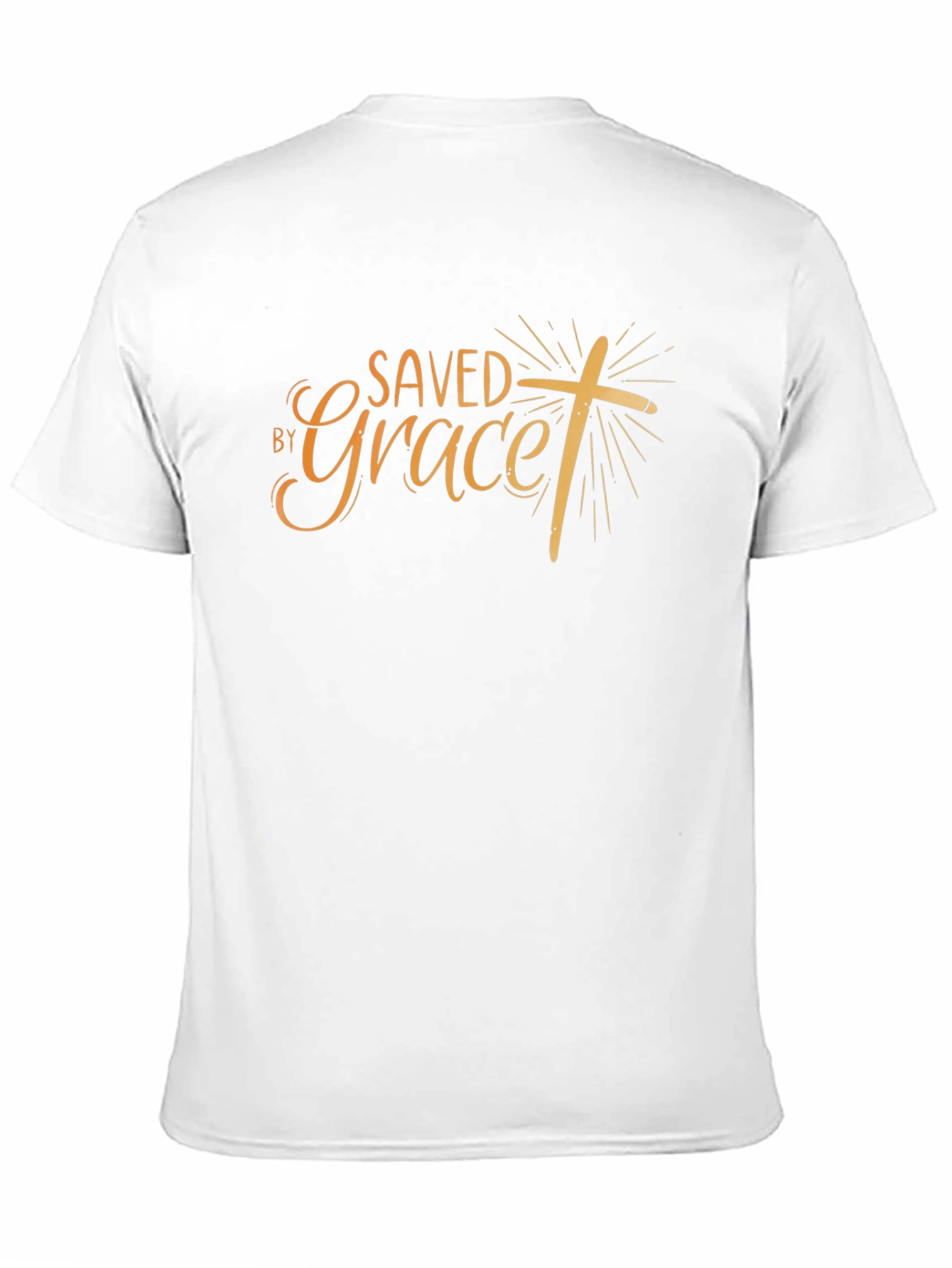 Saved By Grace Black T-Shirt