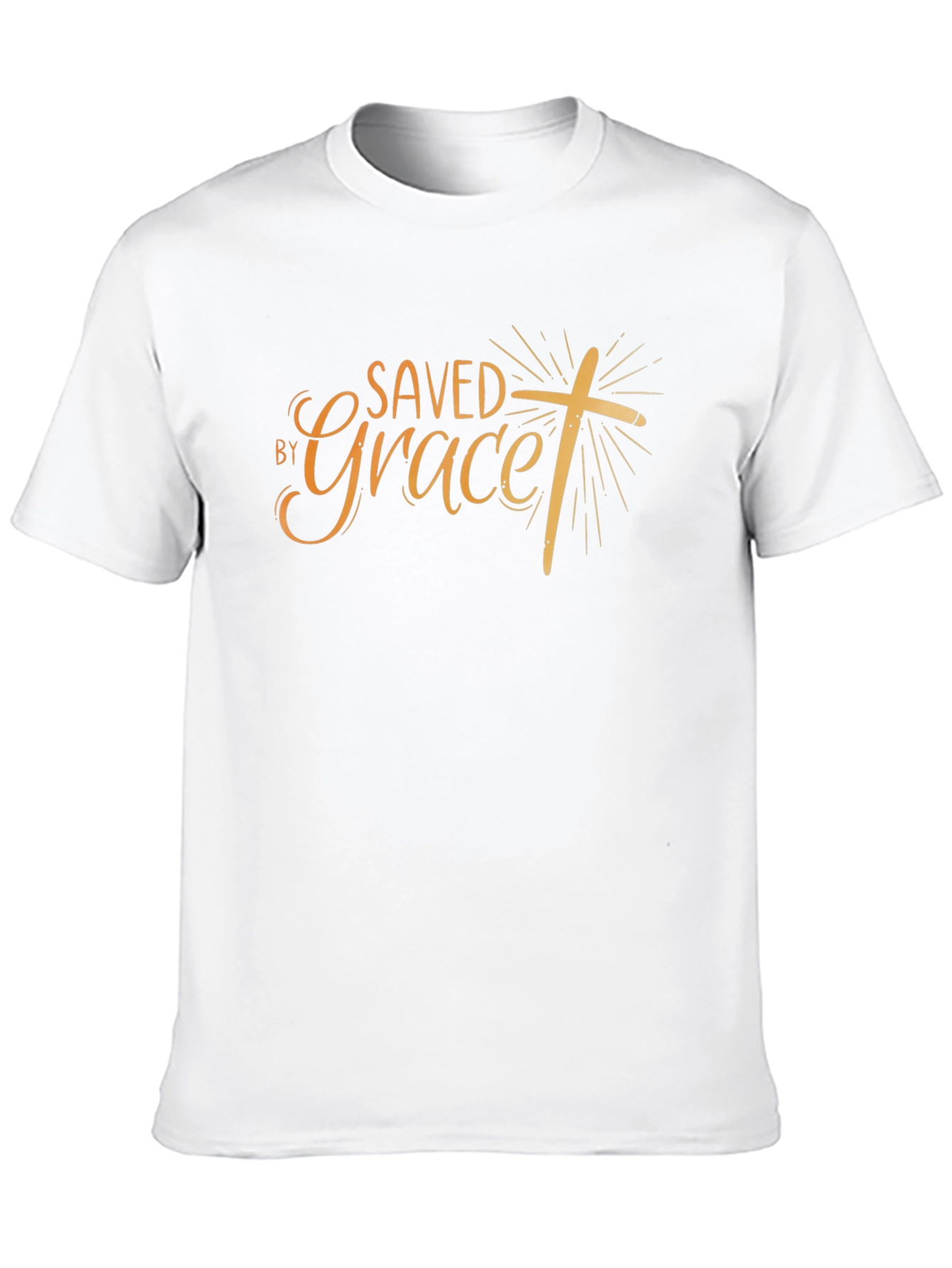 Saved By Grace Black T-Shirt