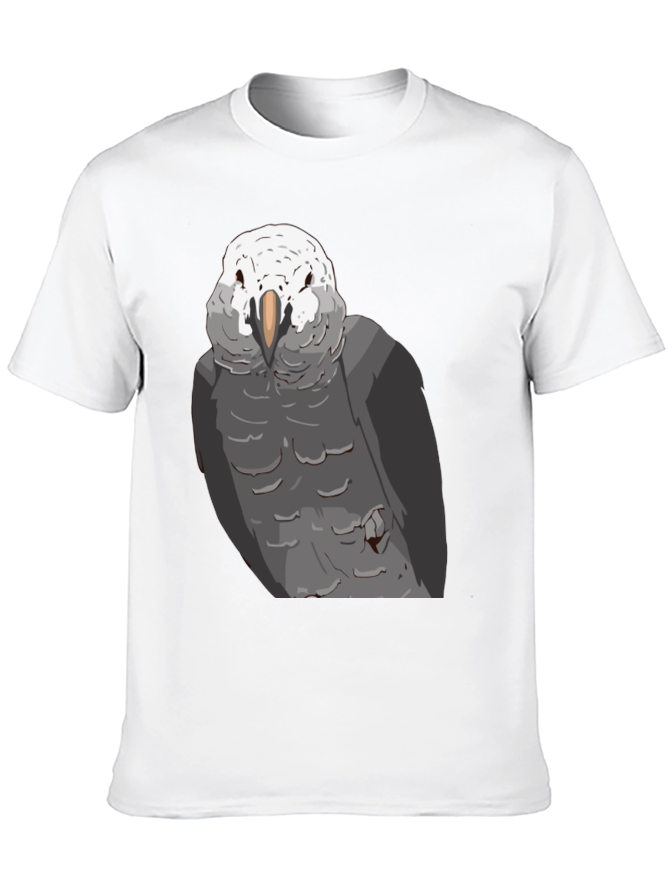 Parrot Graphic T-Shirt - Black