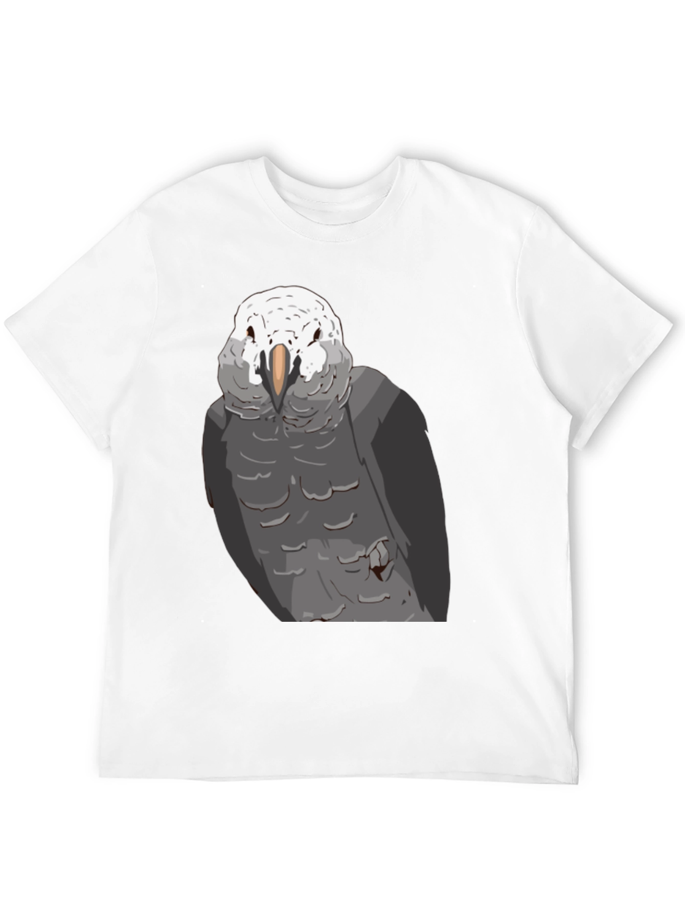 Parrot Graphic T-Shirt - Black