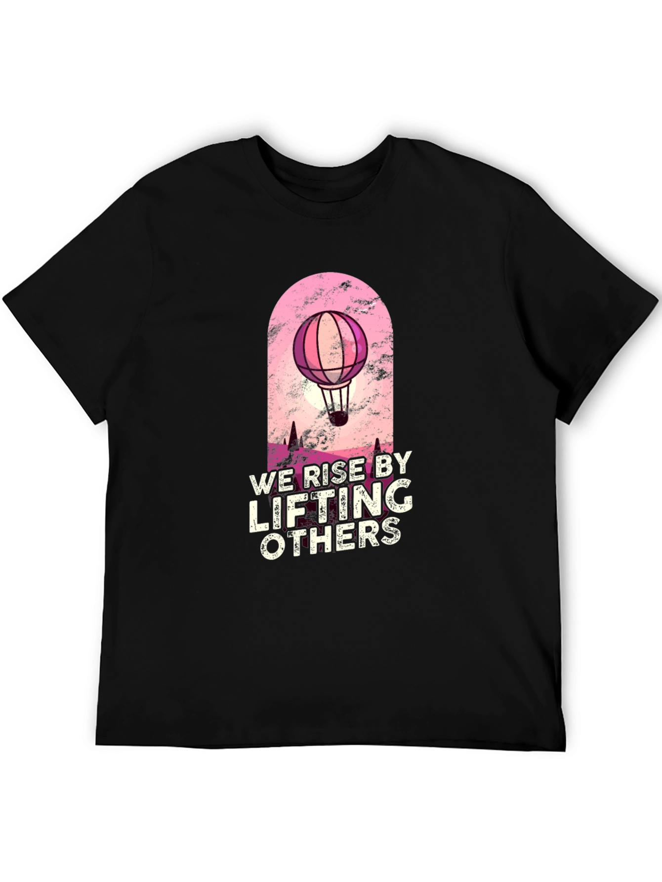Inspirational Hot Air Balloon Graphic T-Shirt