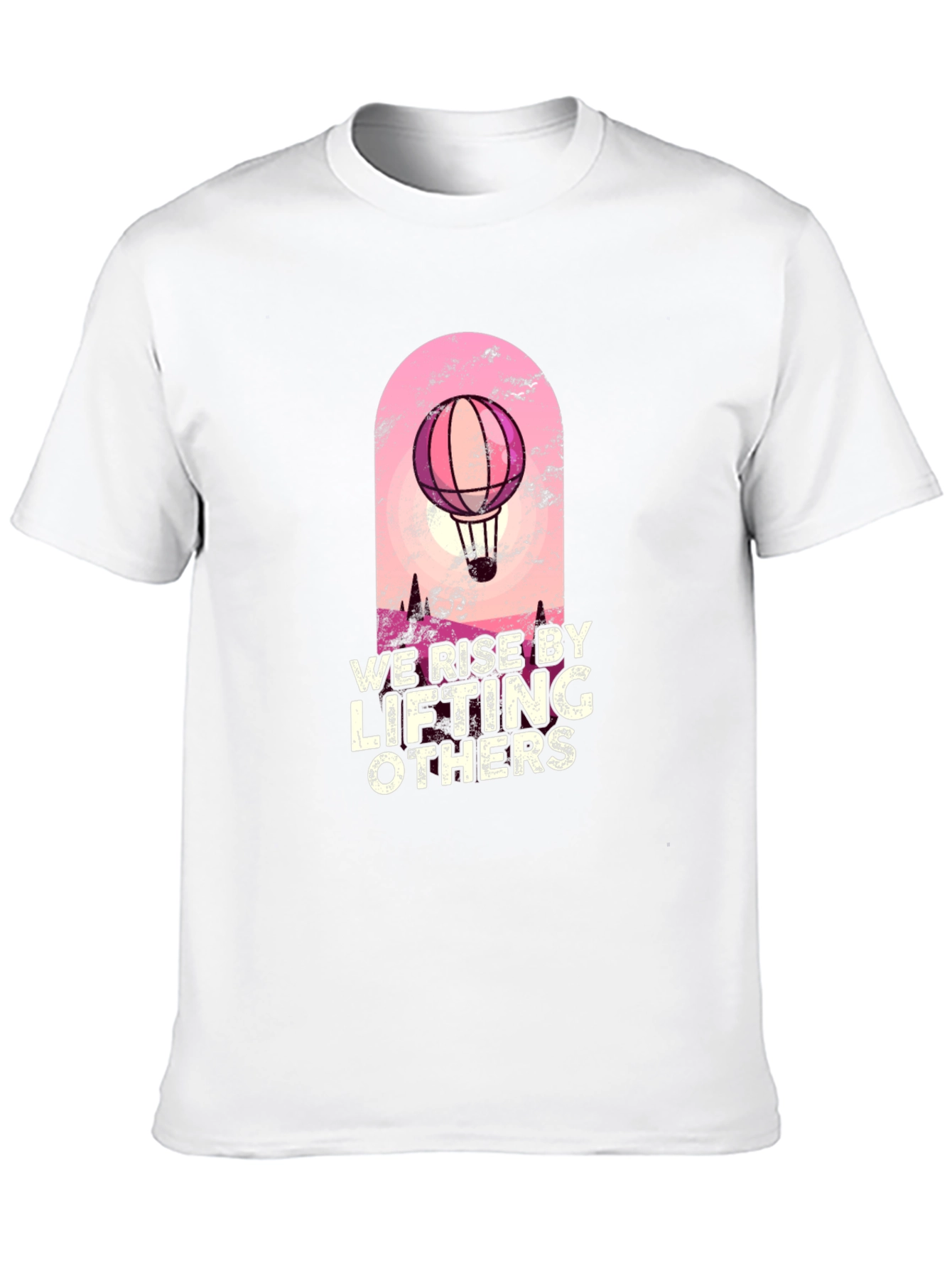 Inspirational Hot Air Balloon Graphic T-Shirt
