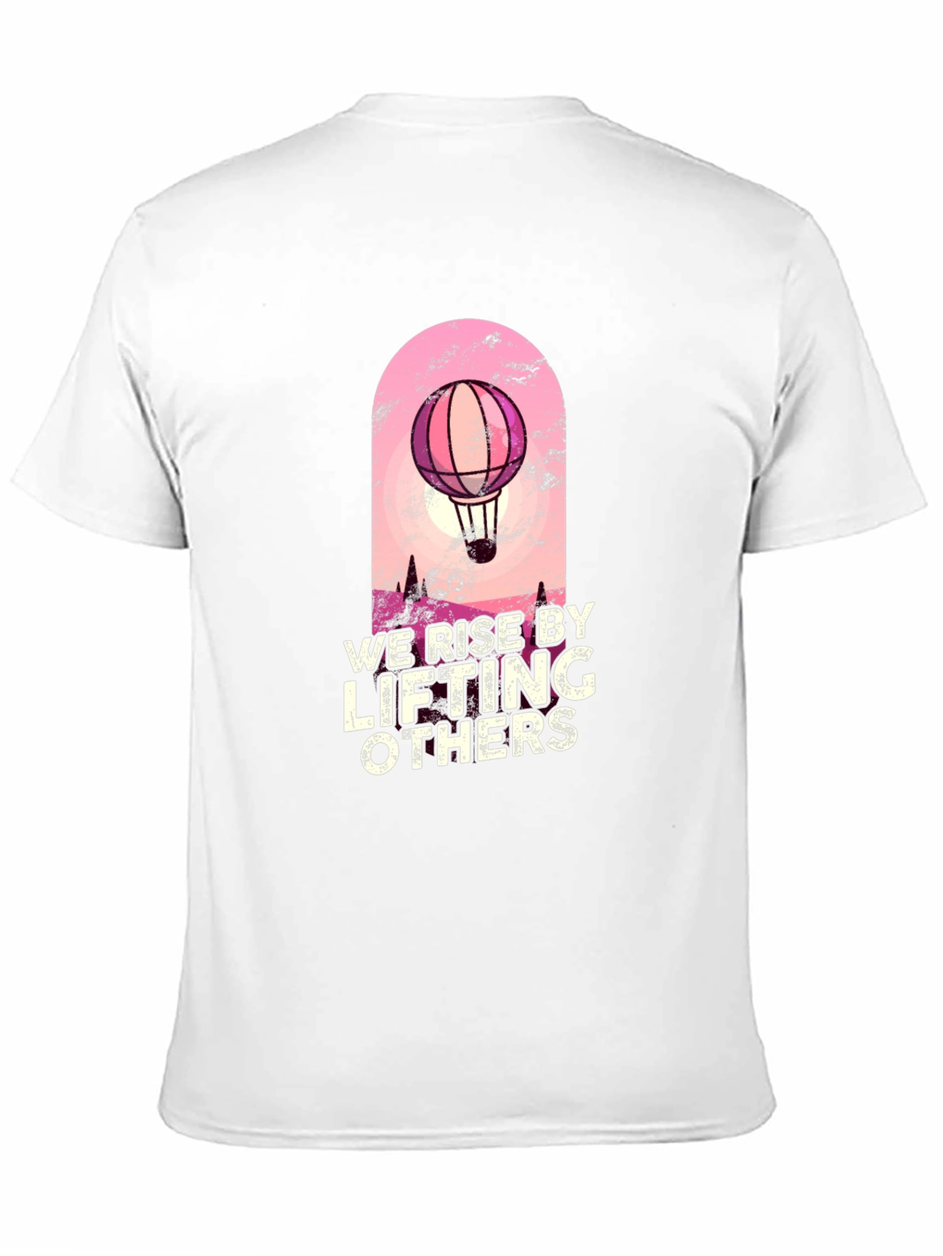 Inspirational Hot Air Balloon Graphic T-Shirt
