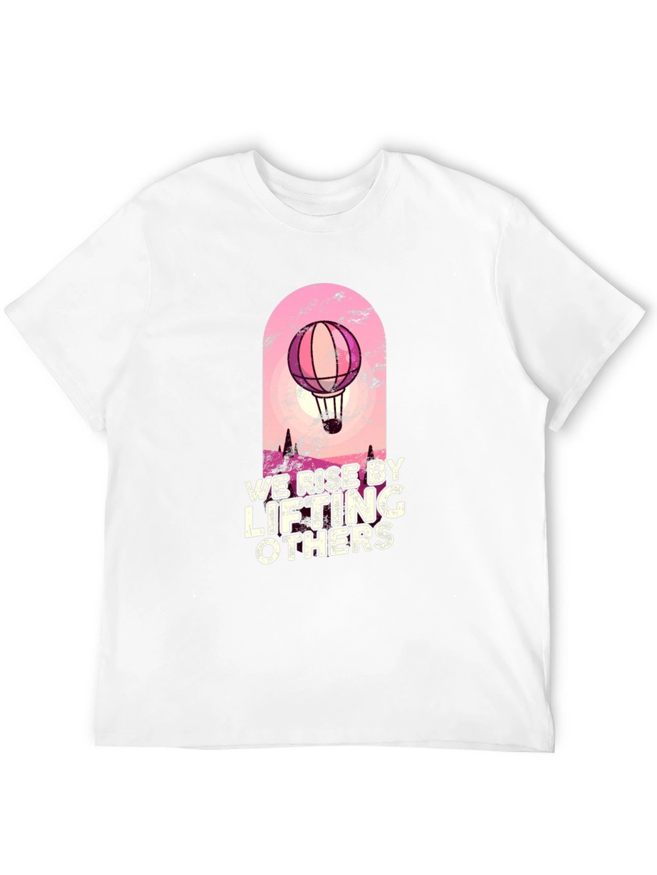 Inspirational Hot Air Balloon Graphic T-Shirt