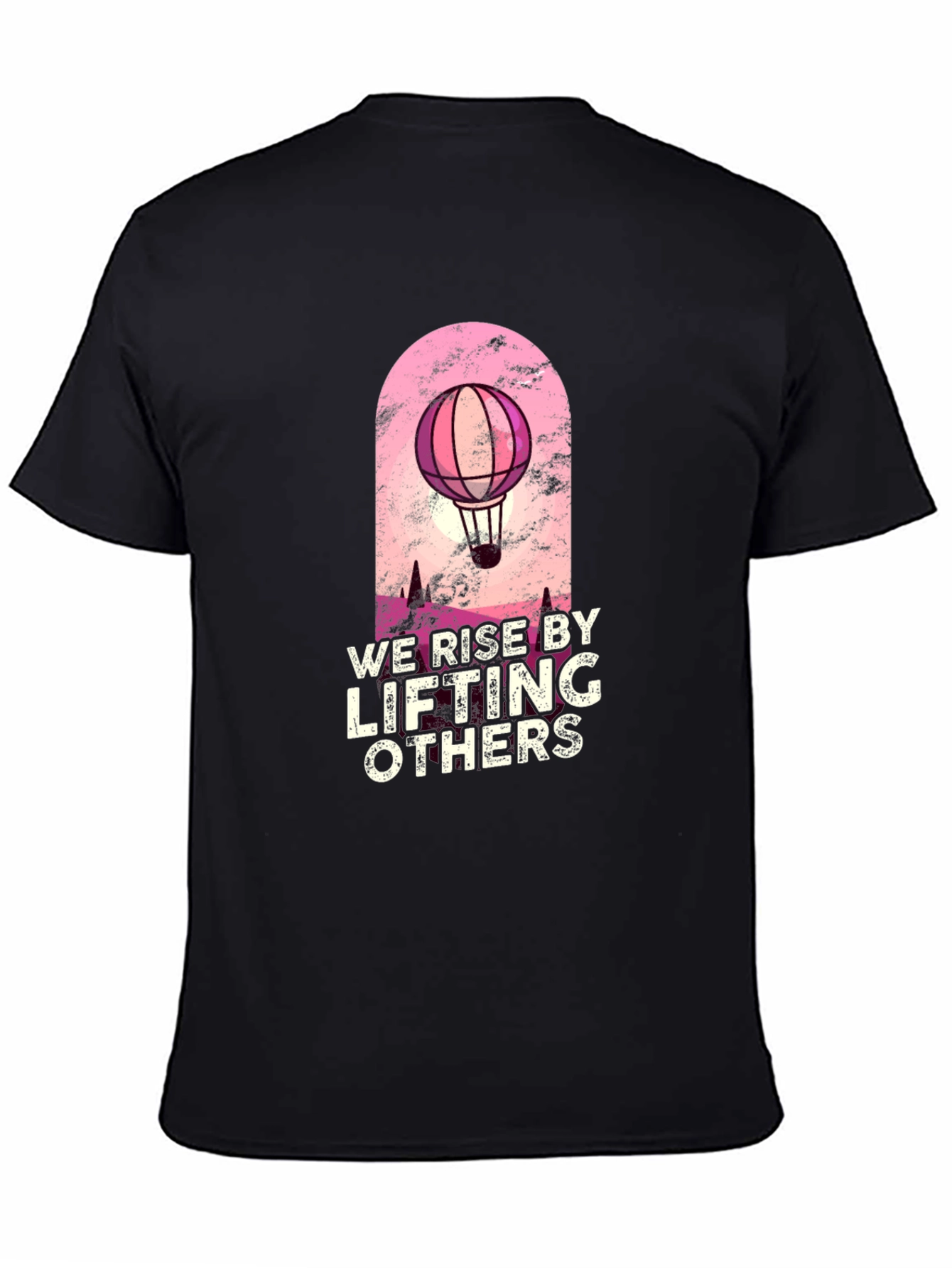 Inspirational Hot Air Balloon Graphic T-Shirt