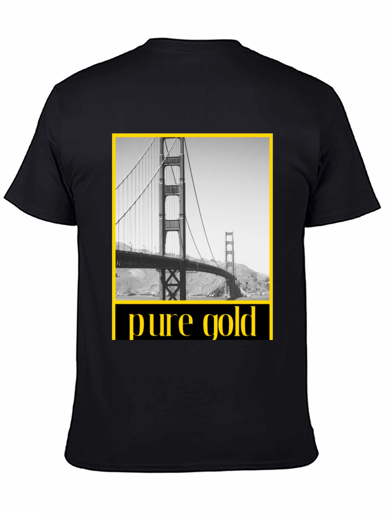 Pure Gold San Francisco Bridge Graphic Tee