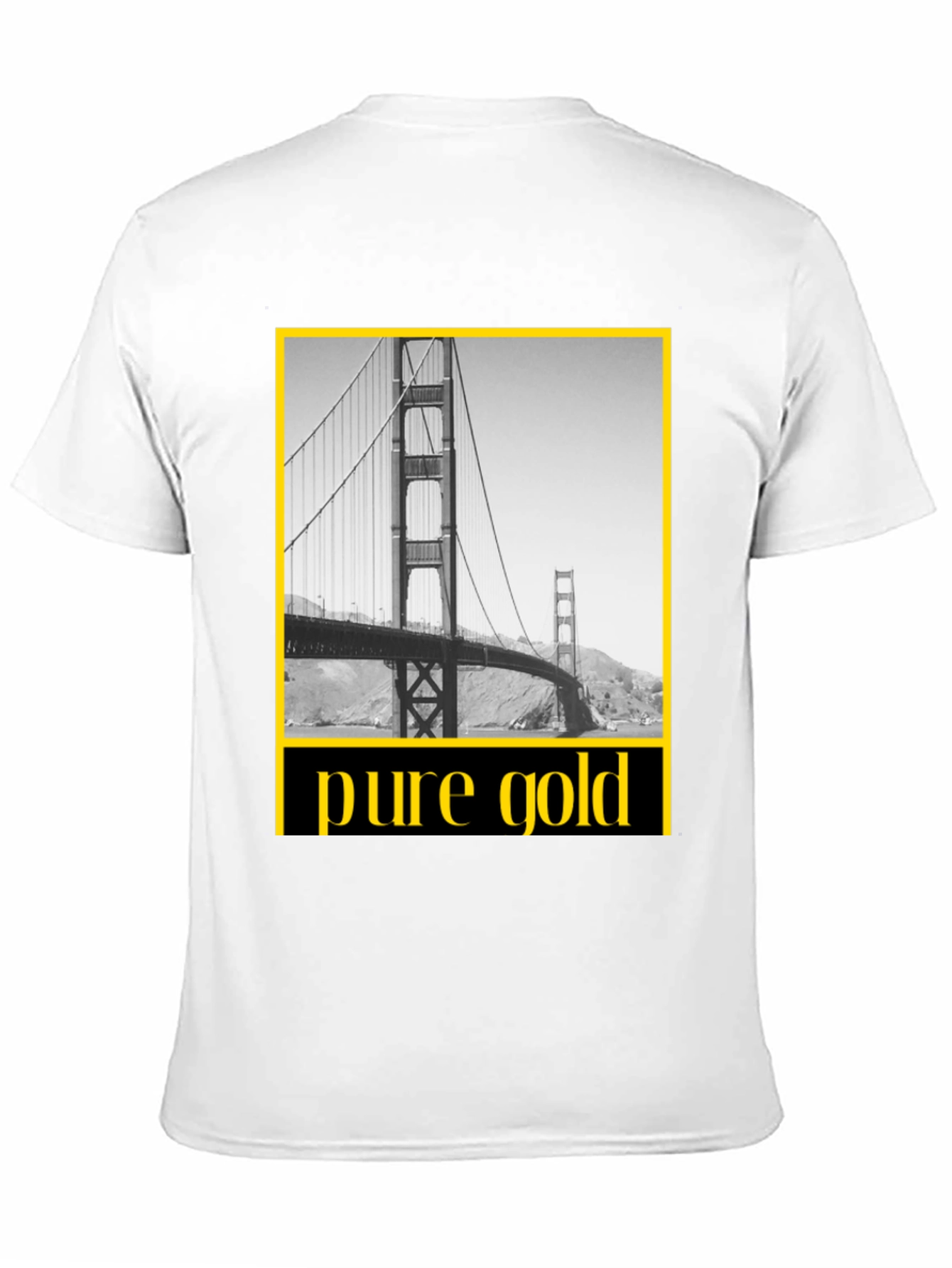 Pure Gold San Francisco Bridge Graphic Tee