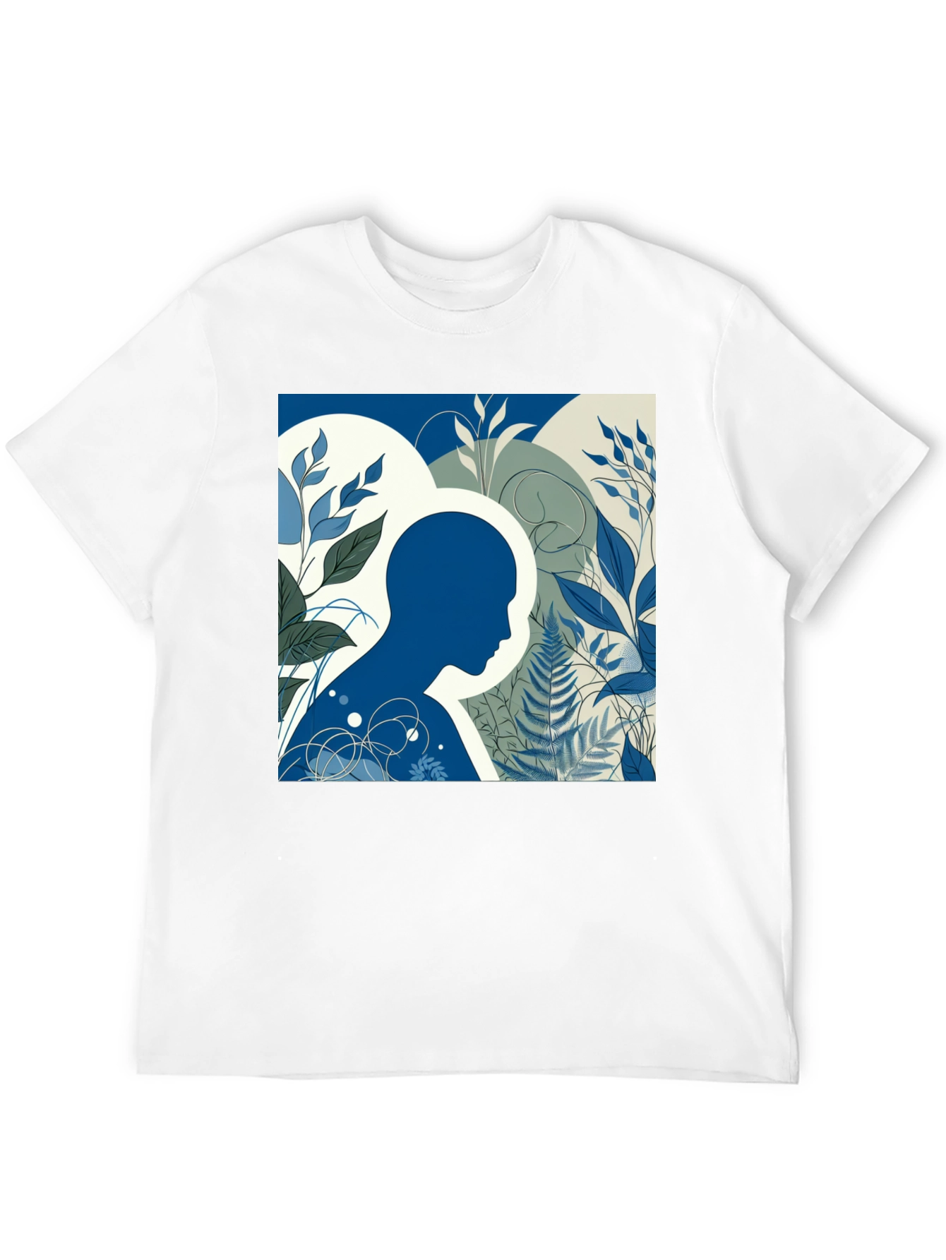 Nature Mind Black Graphic Tee