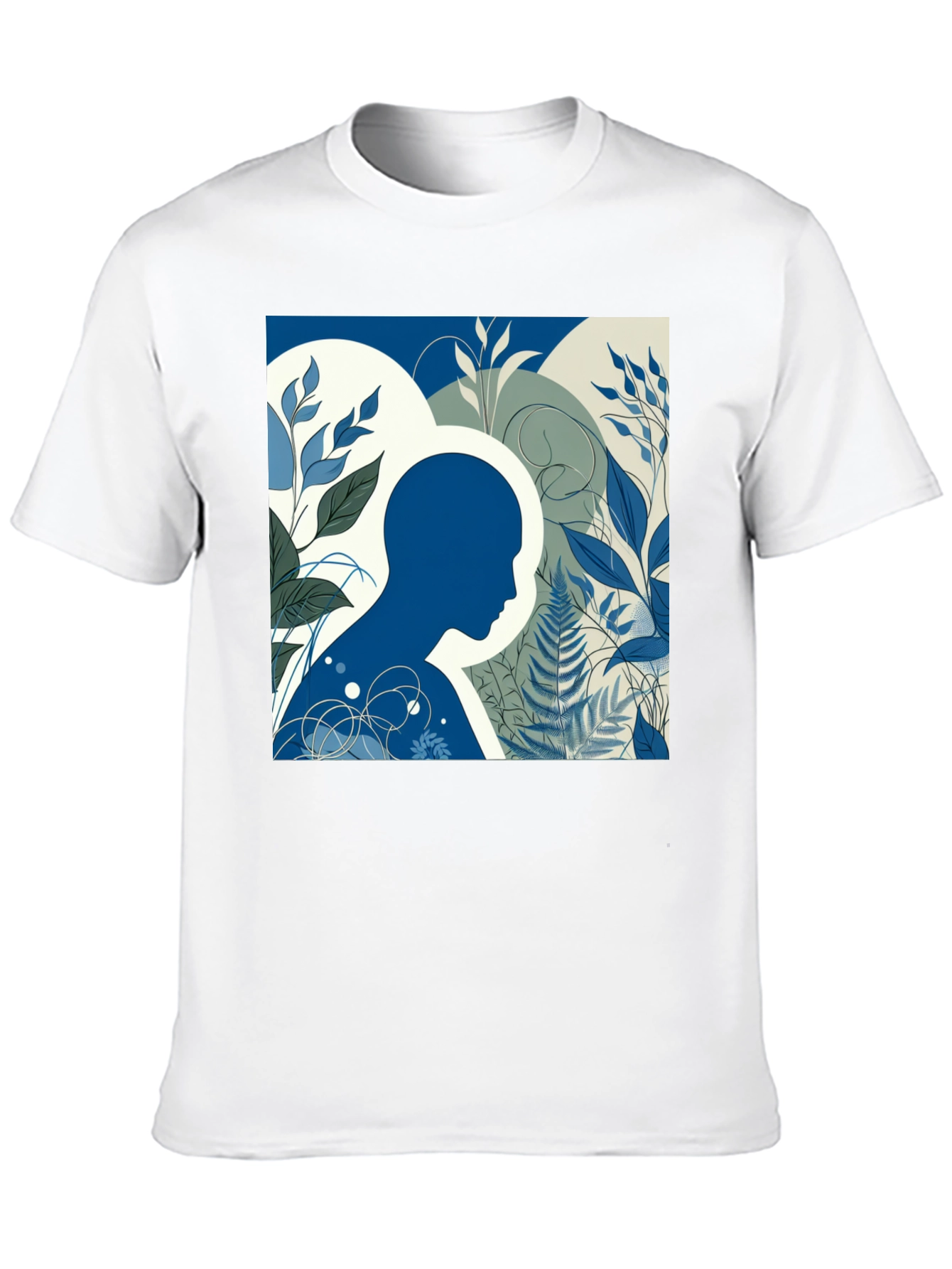 Nature Mind Black Graphic Tee