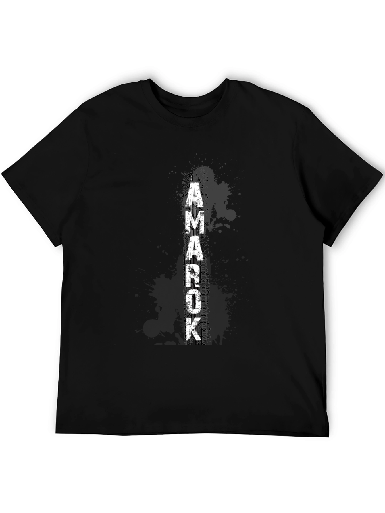 Amarok Graphic Tee - Black Cotton T-Shirt