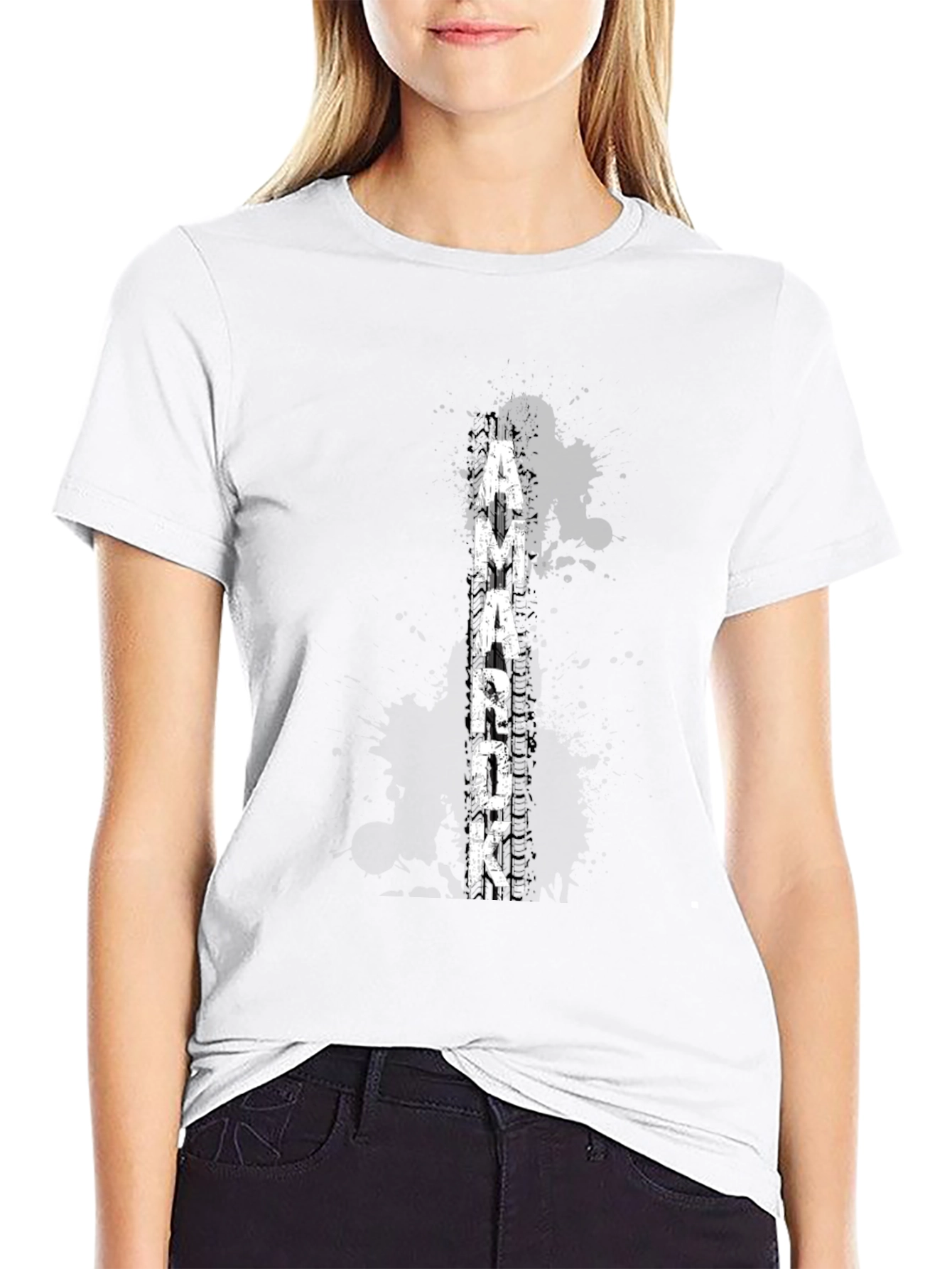 Amarok Graphic Tee - Black Cotton T-Shirt