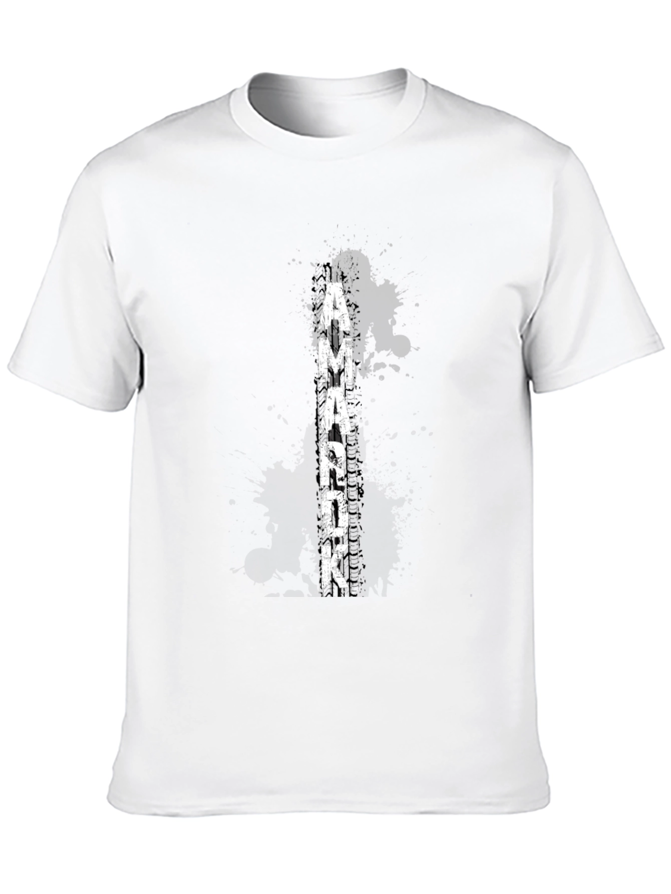 Amarok Graphic Tee - Black Cotton T-Shirt
