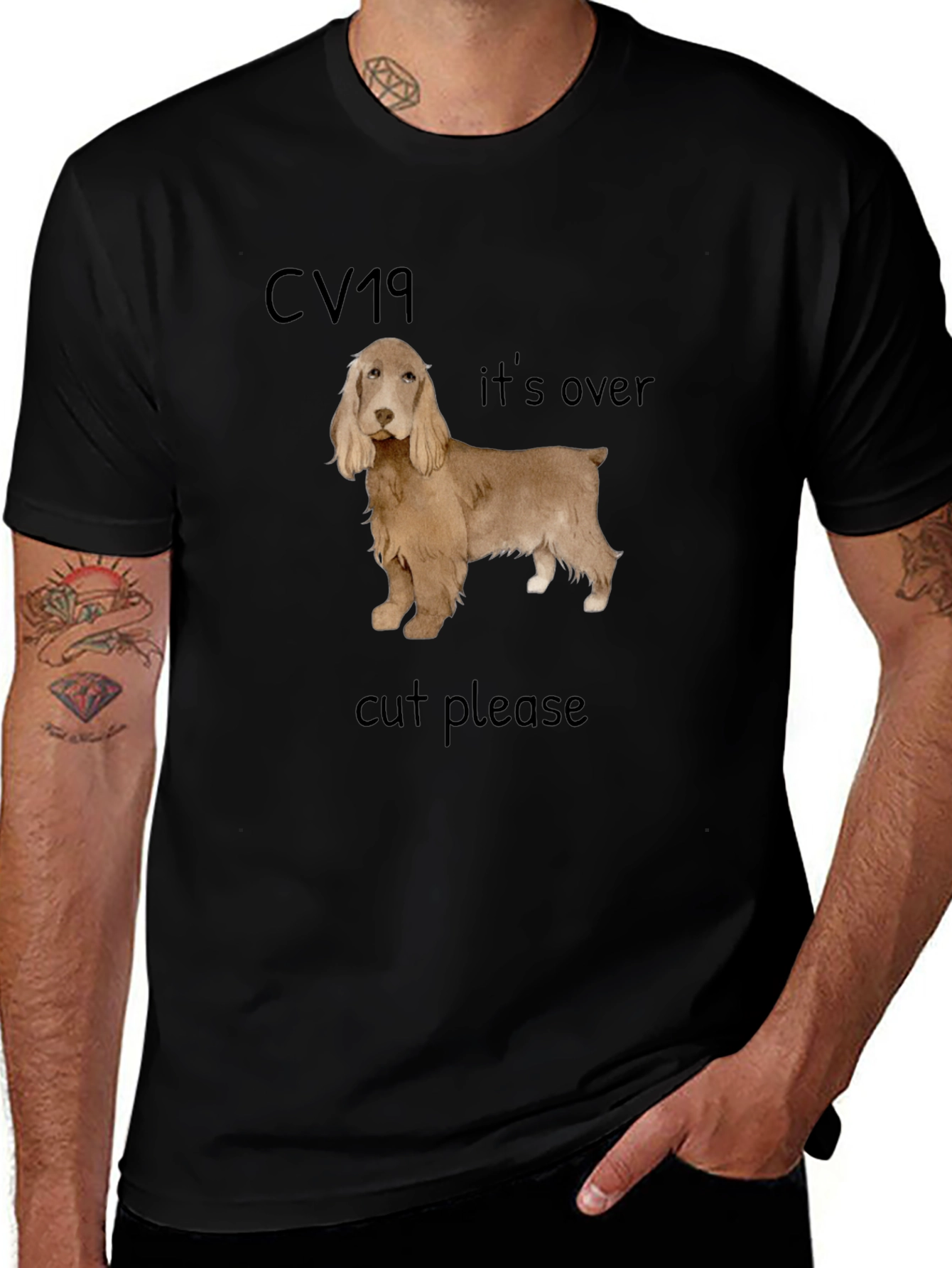 COVID-19 Cocker Spaniel T-Shirt