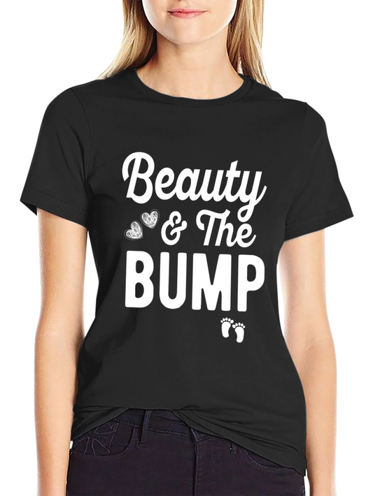 Beauty & The Bump Pregnancy T-Shirt