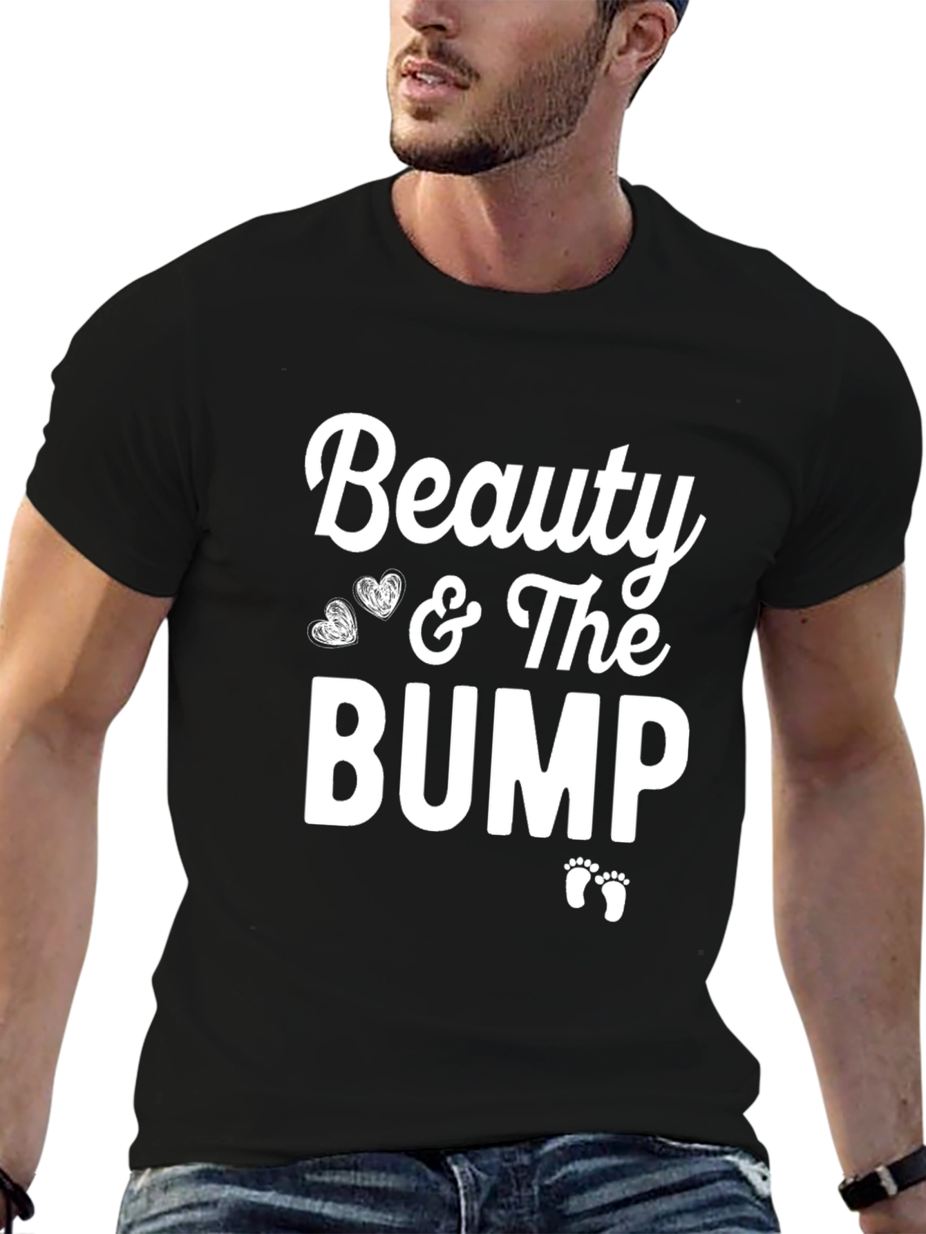 Beauty & The Bump Pregnancy T-Shirt