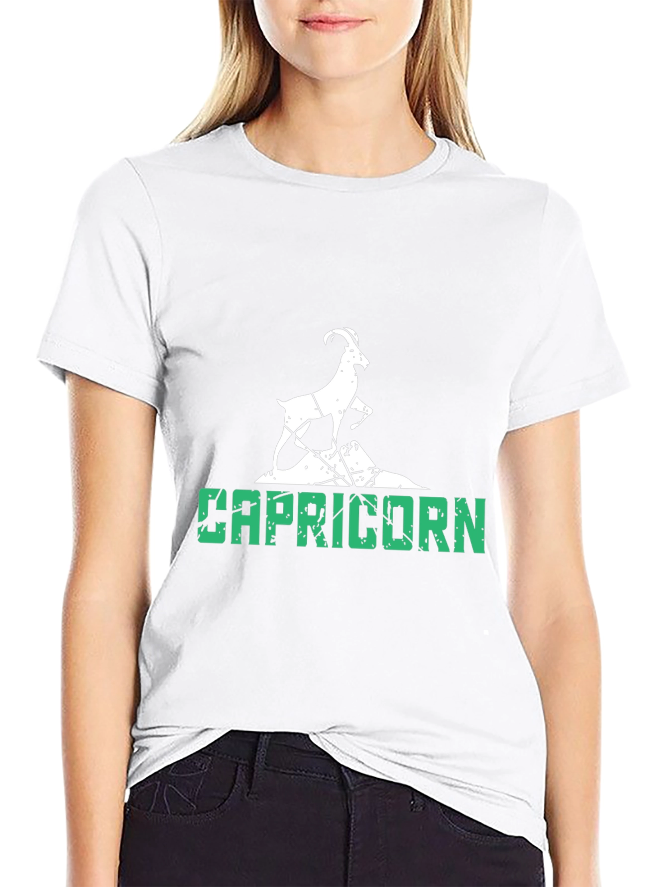 Capricorn Graphic Tee - Black