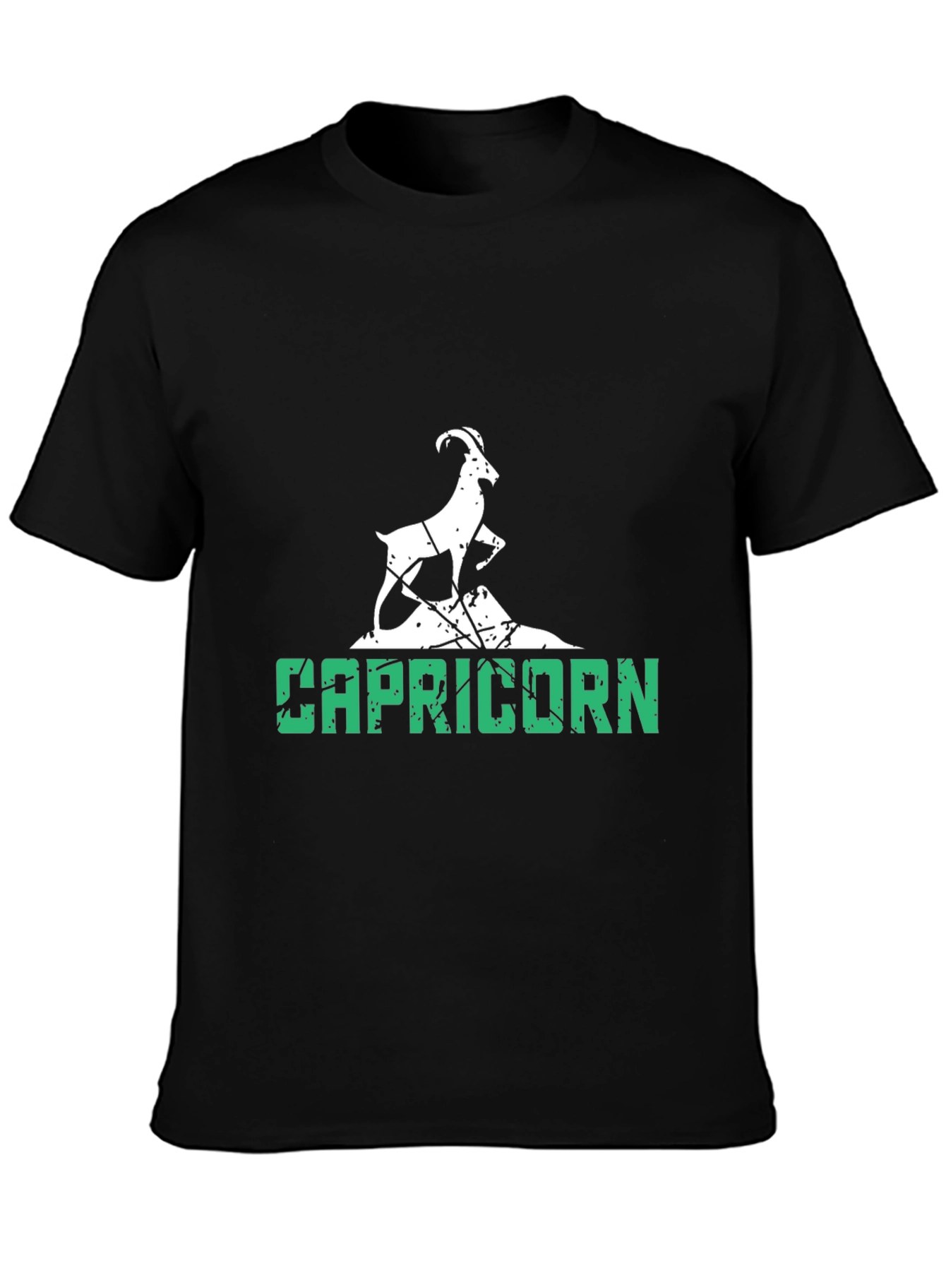 Capricorn Graphic Tee - Black