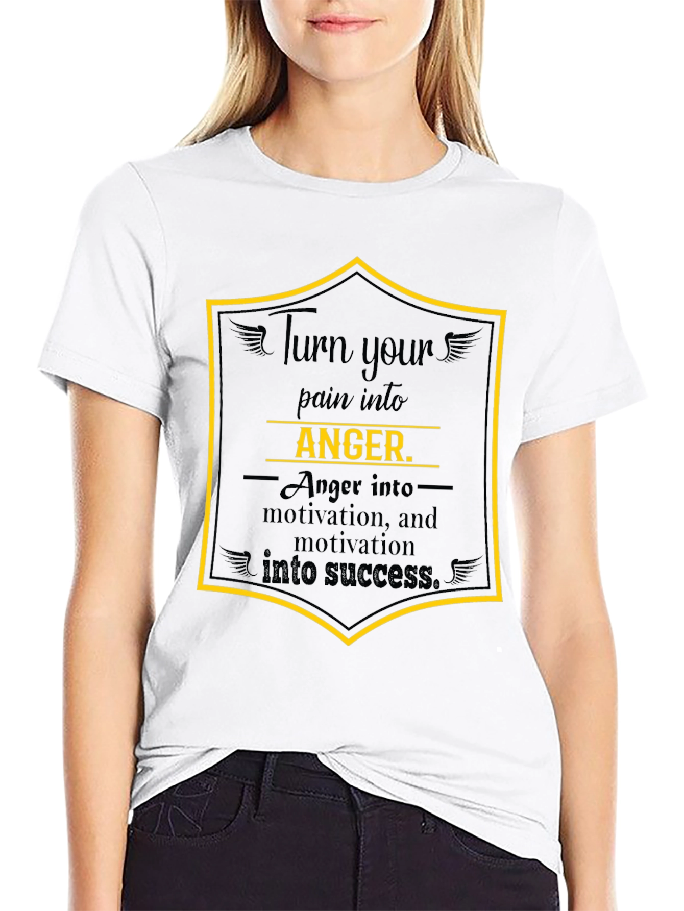 Turn Your Pain Into Anger Graphic Tee