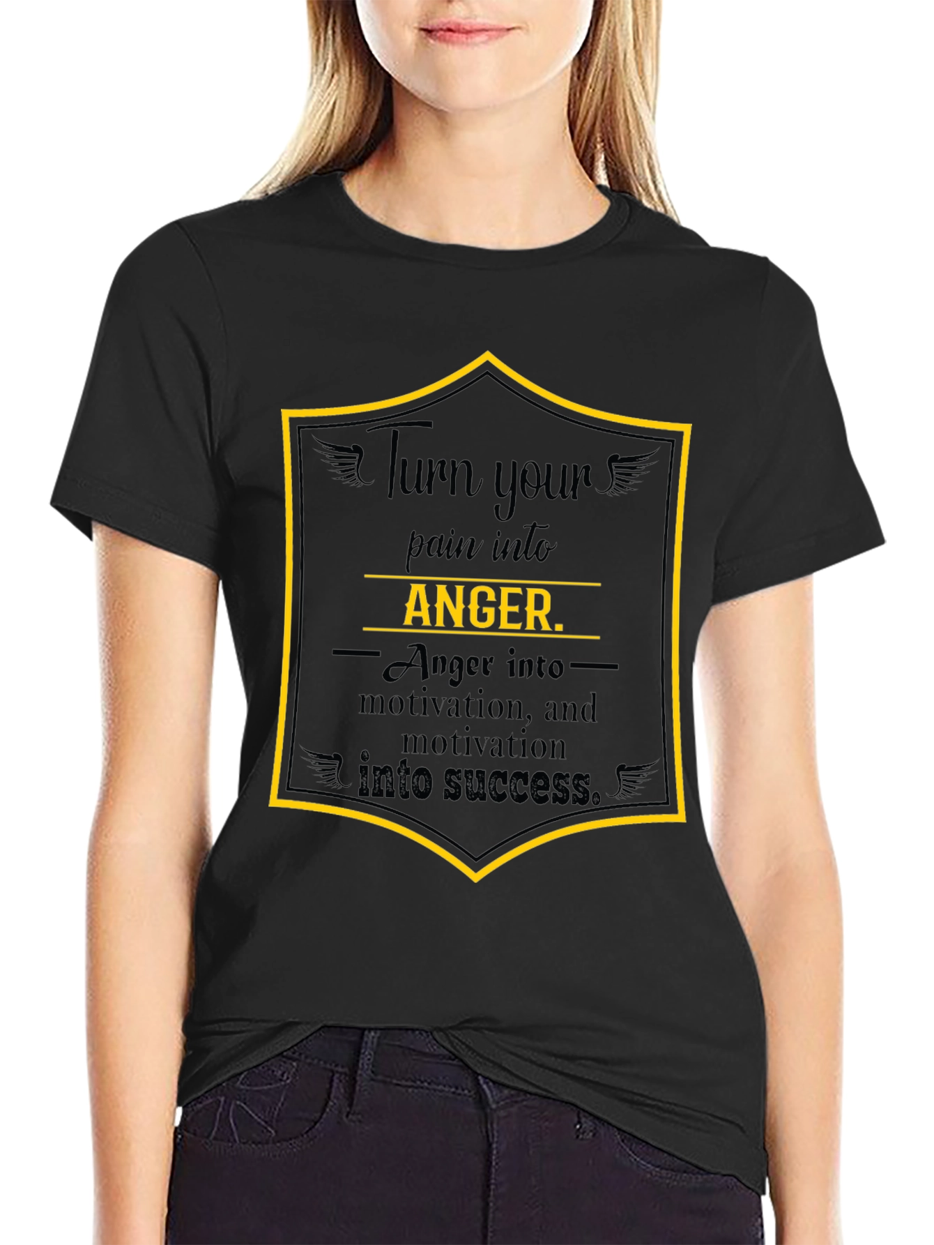 Turn Your Pain Into Anger Graphic Tee