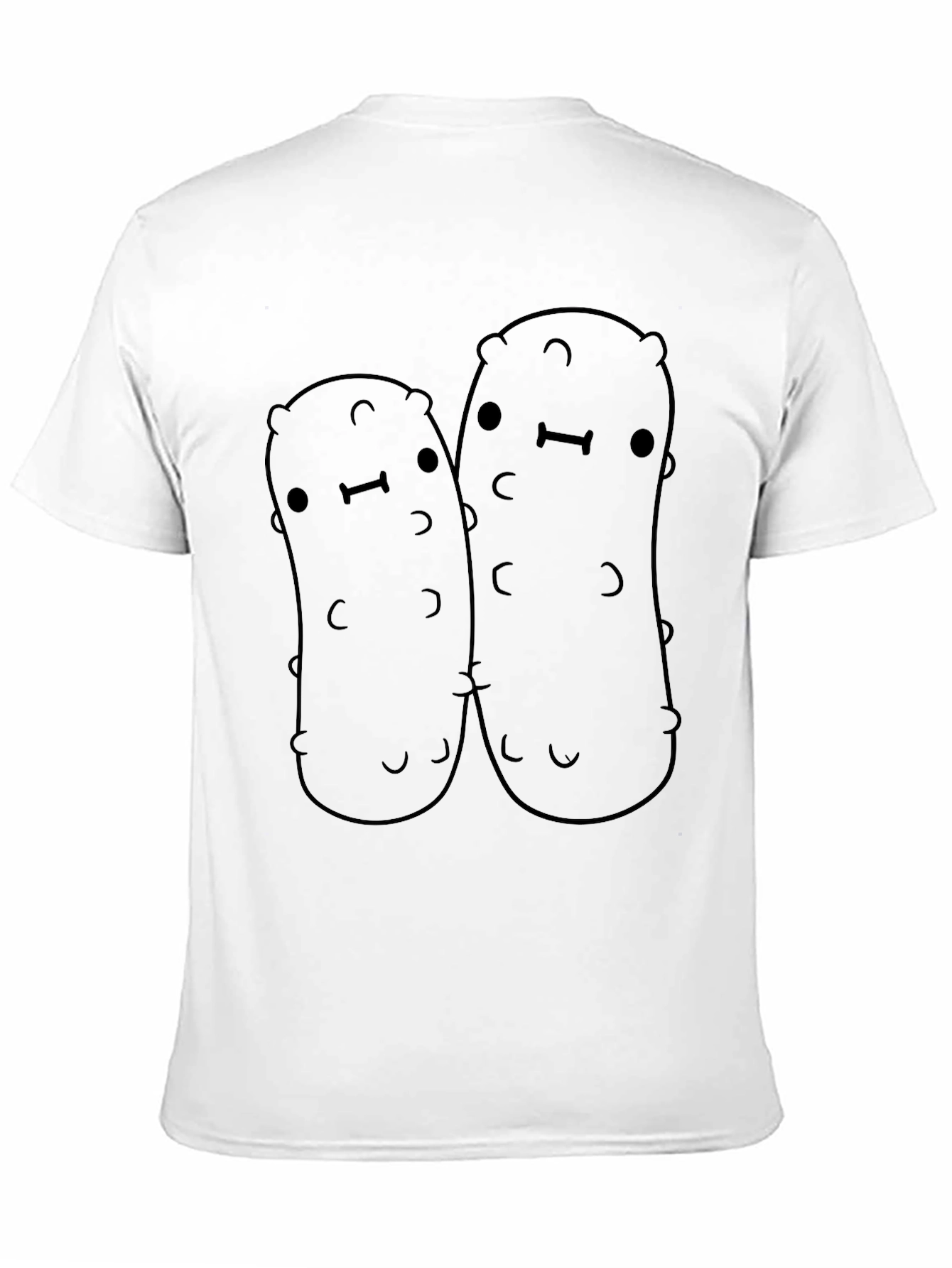 Cute Pickle Pals Black T-Shirt
