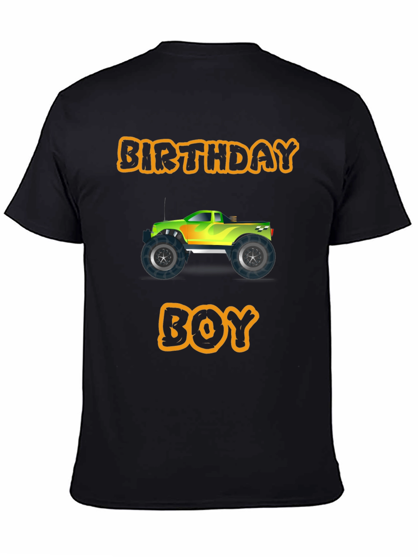 Birthday Boy Monster Truck T-Shirt