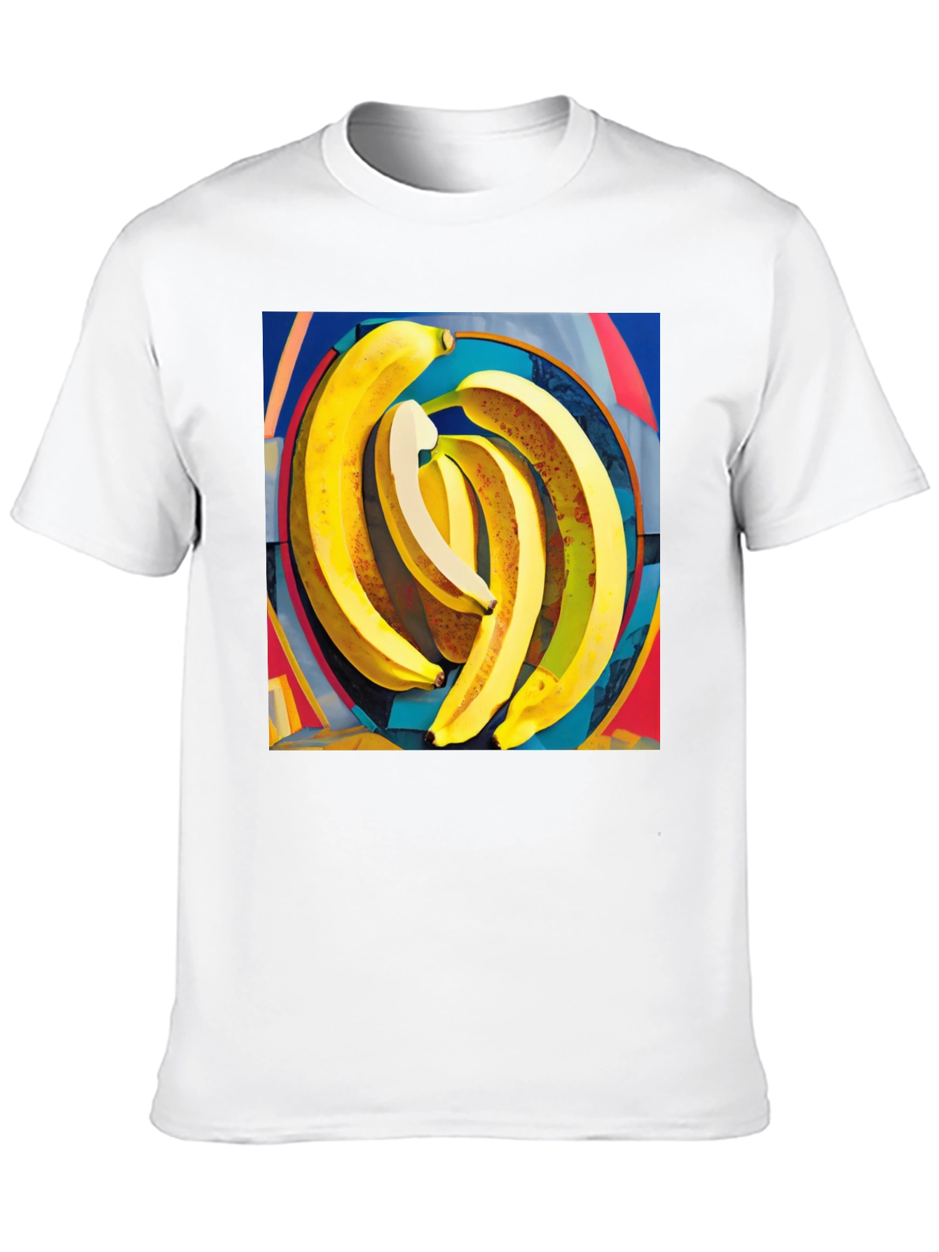 Banana Art Print Black Tee