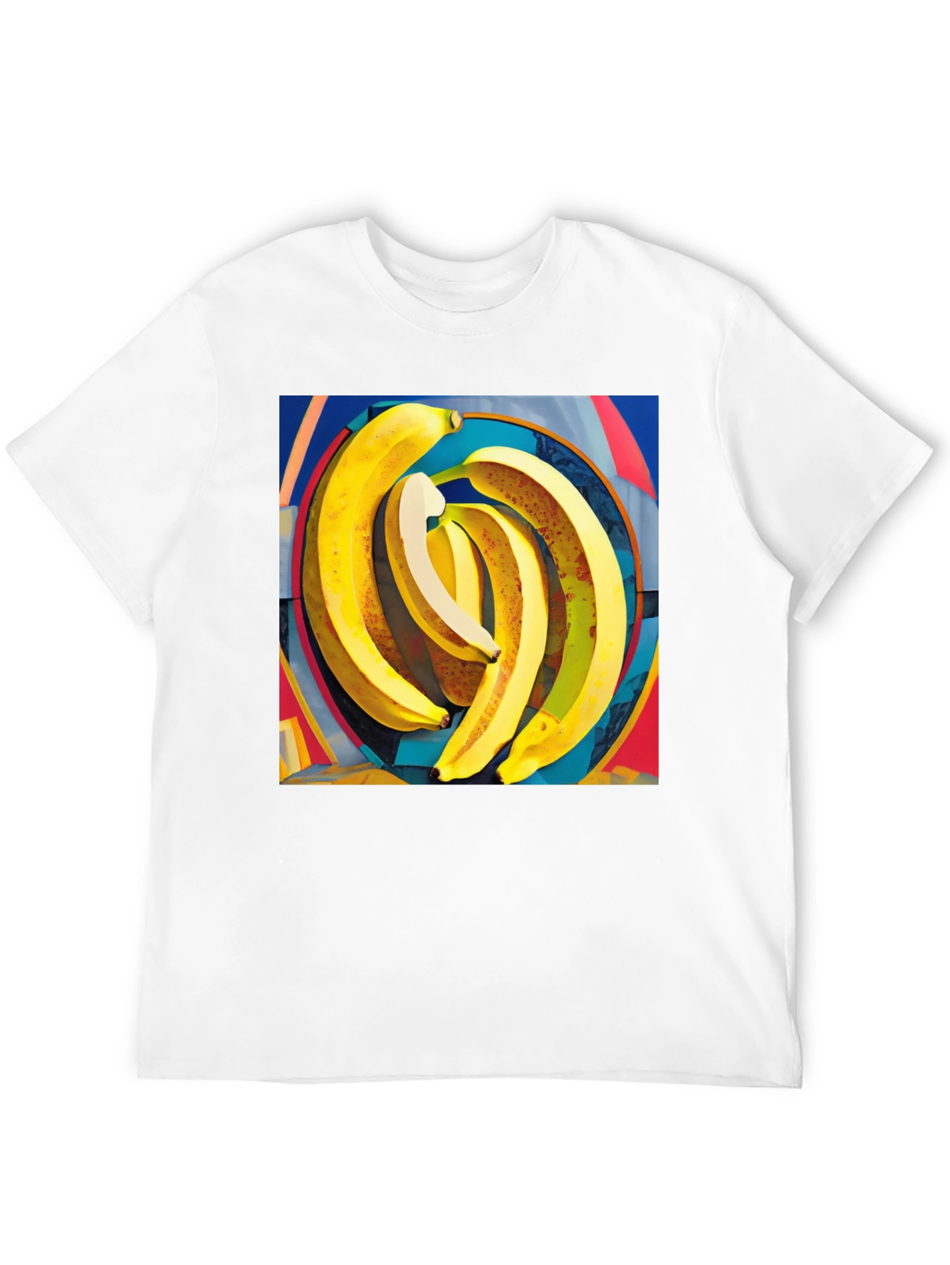 Banana Art Print Black Tee