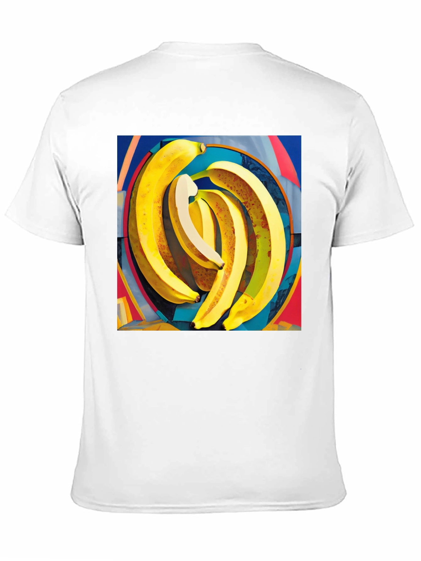 Banana Art Print Black Tee
