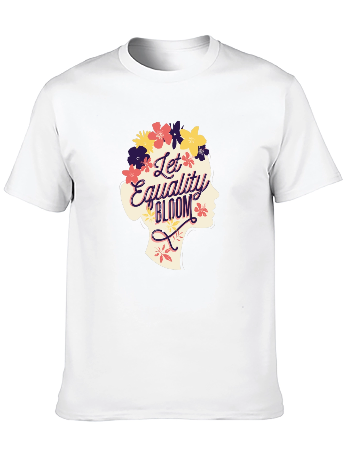 Equality Bloom Graphic Tee - Stylish Unisex T-Shirt