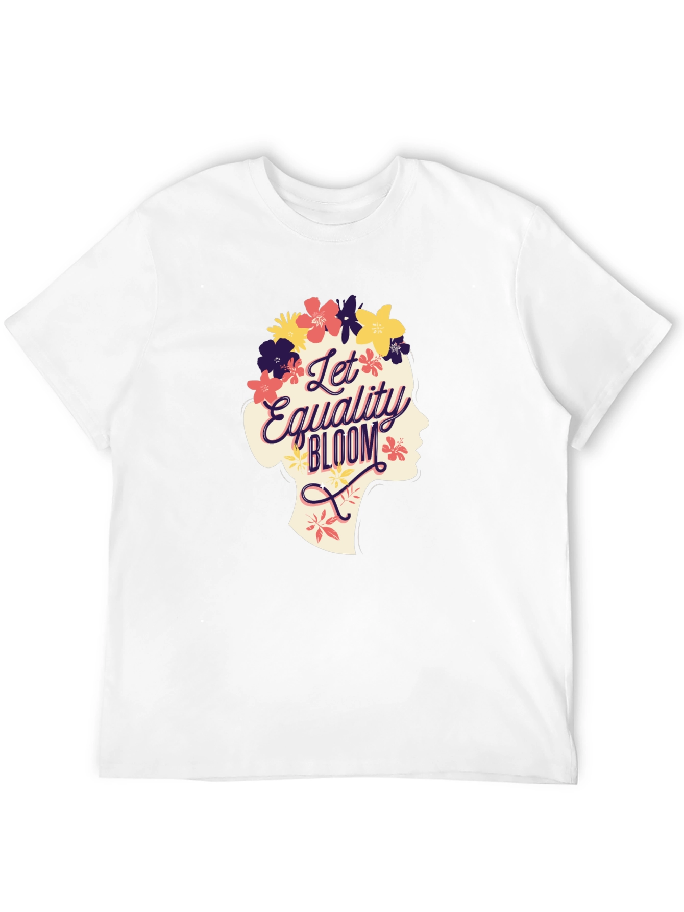 Equality Bloom Graphic Tee - Stylish Unisex T-Shirt